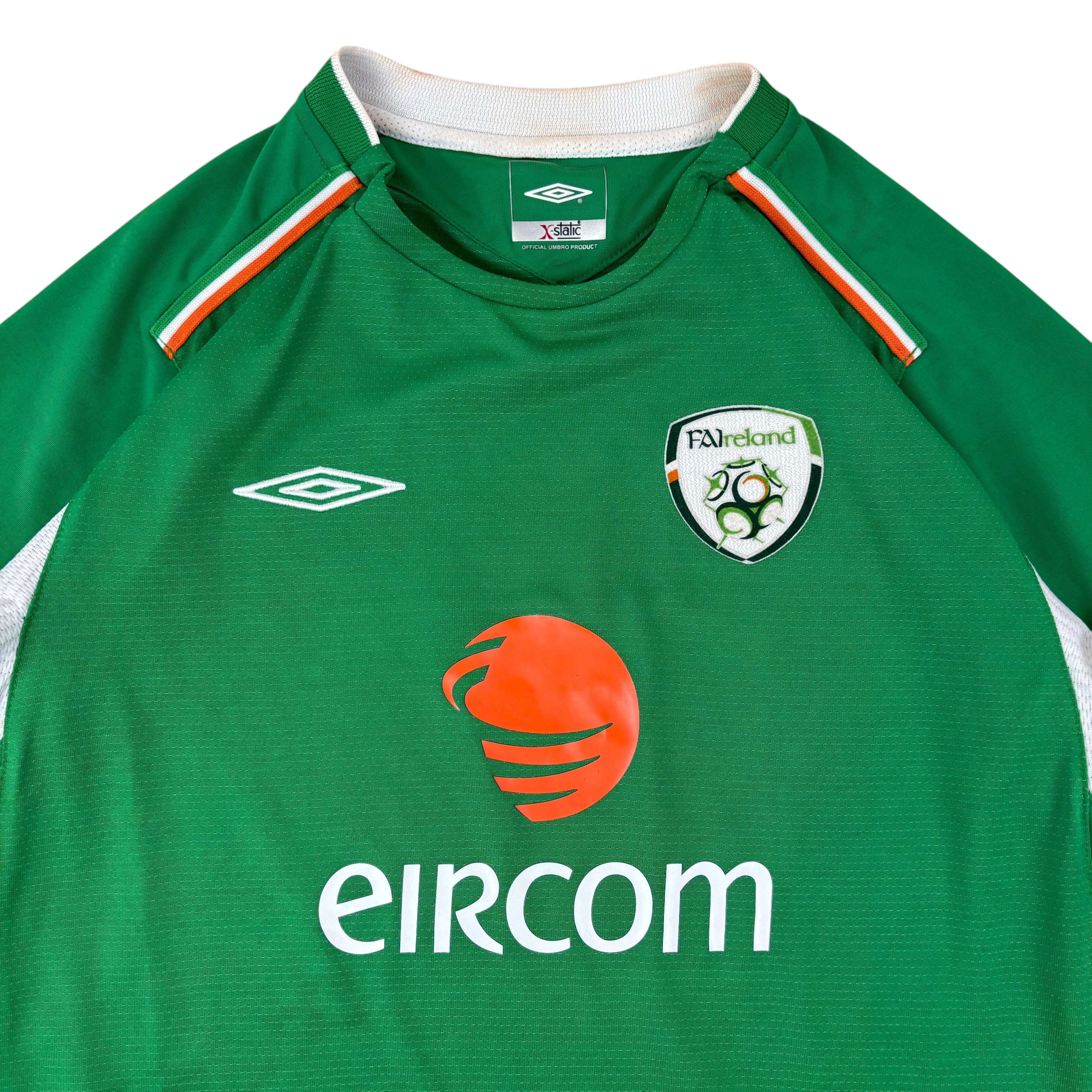 Umbro Ireland National Team 2004/06 Home Jersey (Youth L)