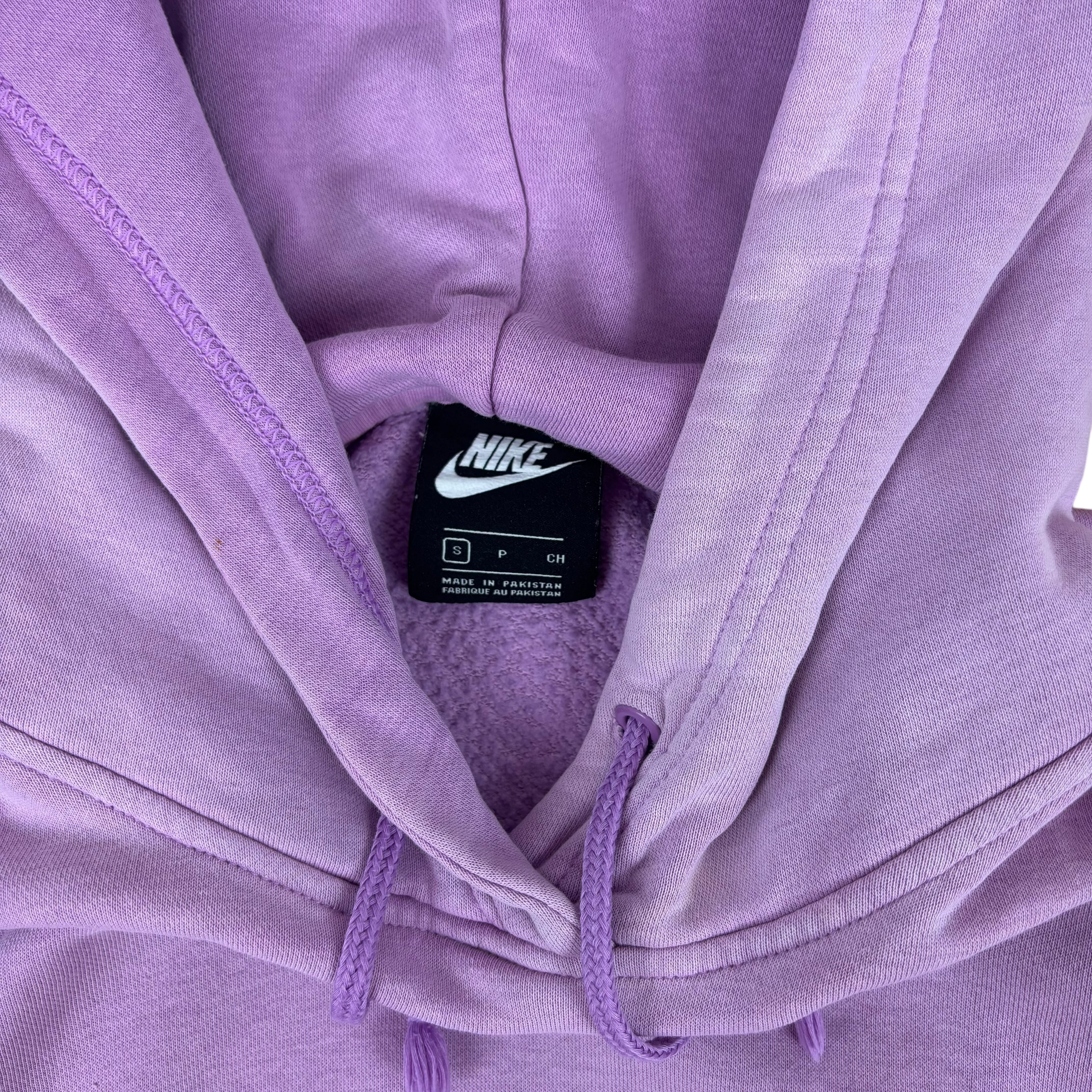 Nike Pink Oversized Logo Hoodie (Women’s S)