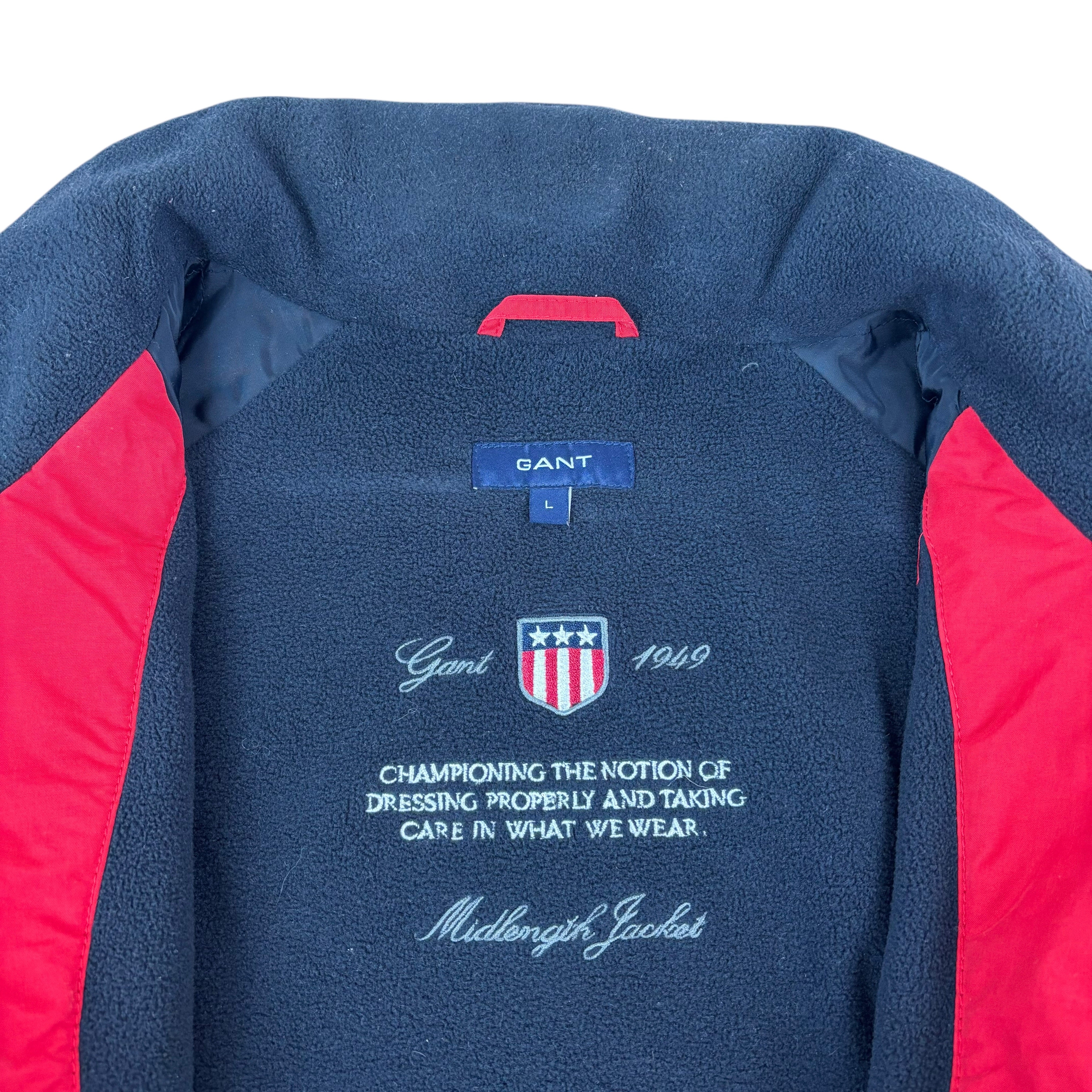 Gant Fleece-Lined Insulated Jacket (L)