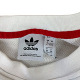 Adidas White Trefoil Sweater (Women’s S)
