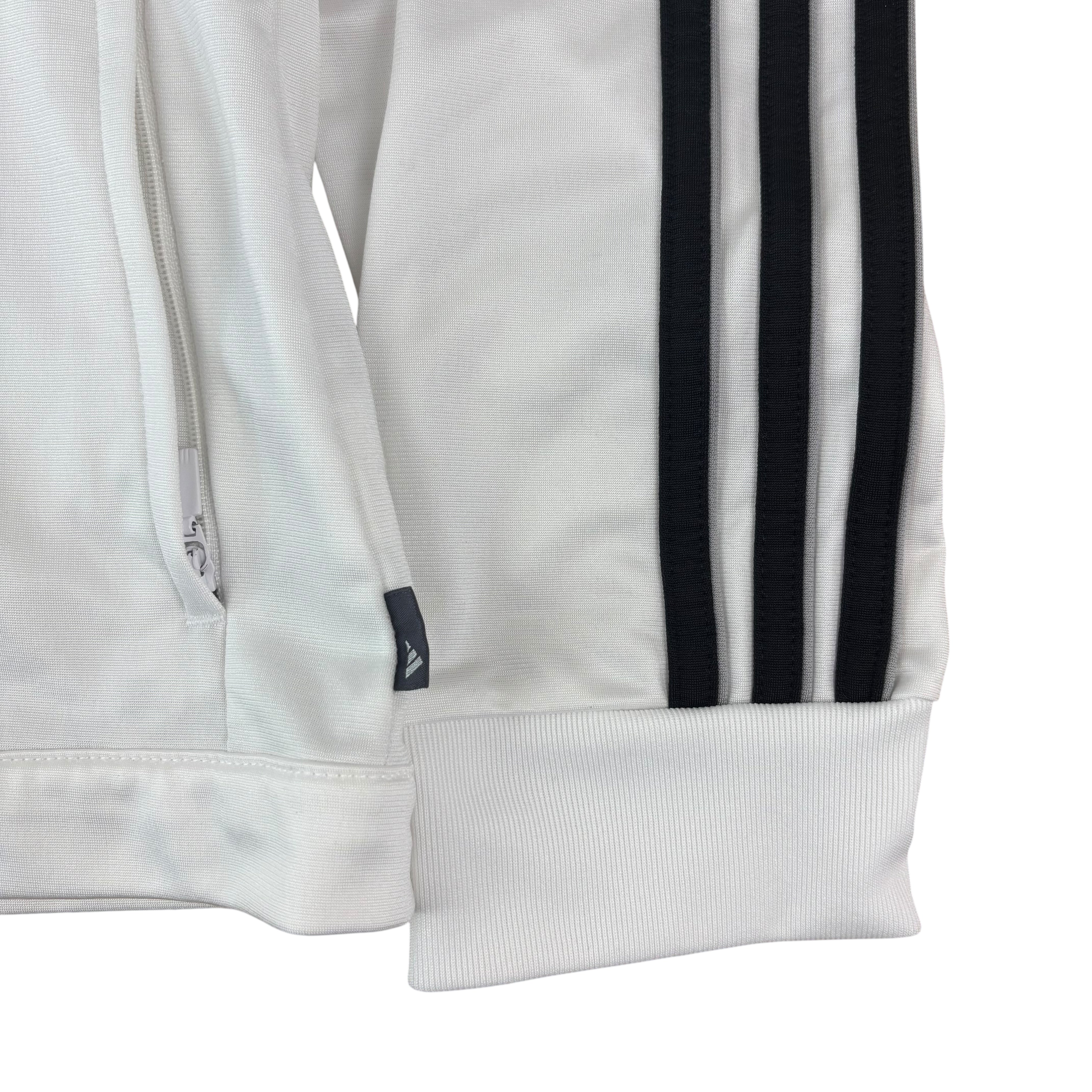 Adidas Y2K White Track Jacket (Women’s L)
