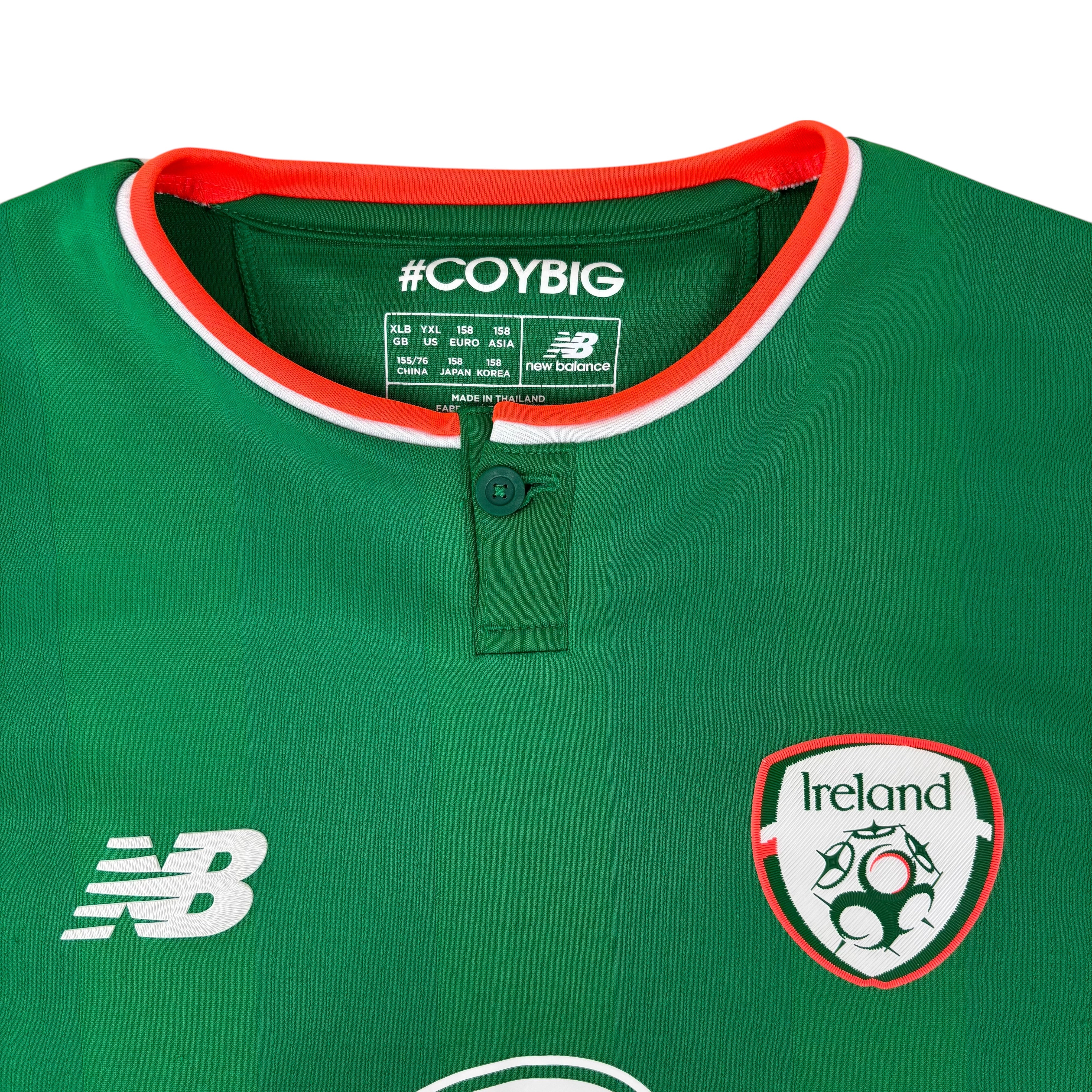 New Balance Ireland National Team 2017/18 Home Jersey (Youth XL)
