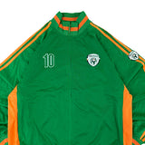 World-Soccer Ireland Football FAI 2004/06 Retro No.10 Track Jacket (XXL)