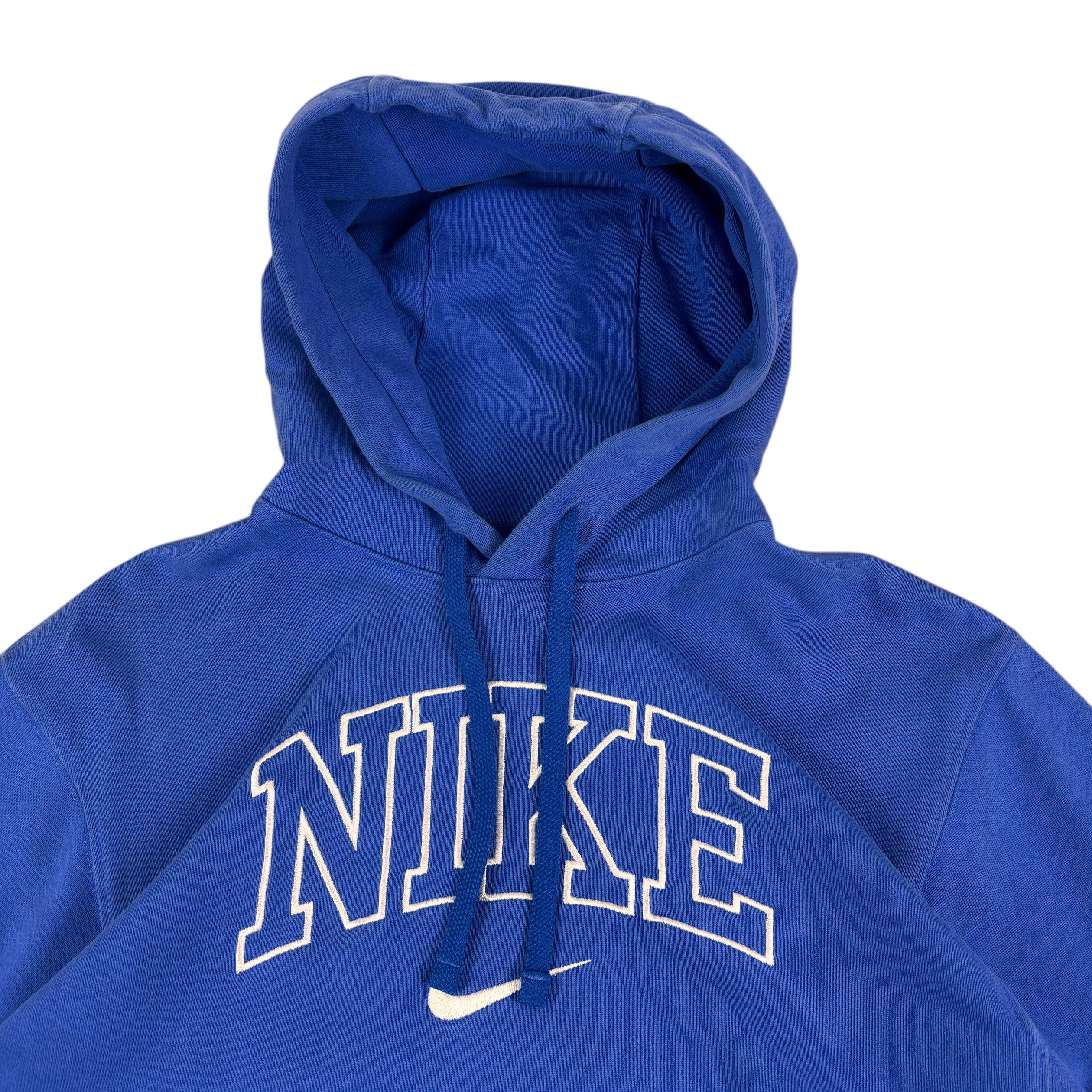 Nike Blue Spell-Out Hoodie (S)
