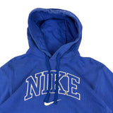 Nike Blue Spell-Out Hoodie (S)