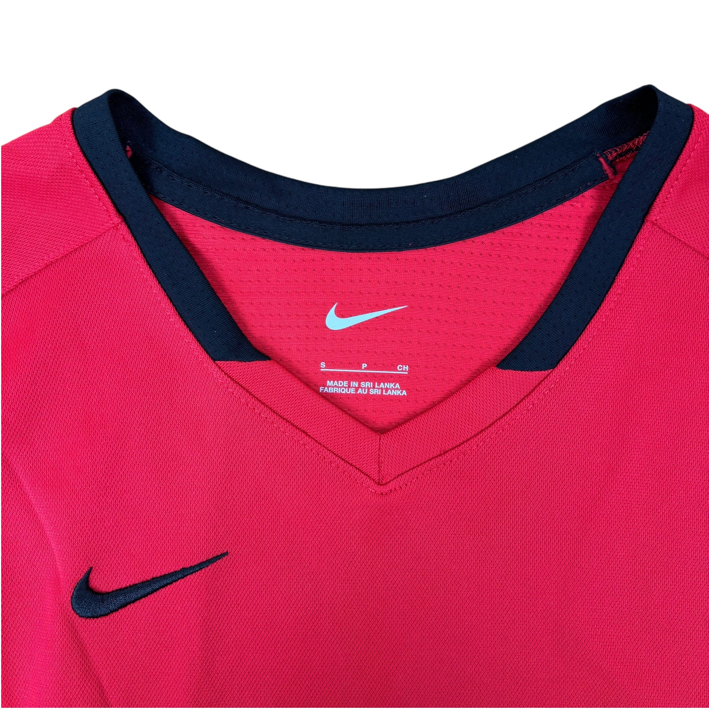 Nike Red & Black Training Tee (Women’s S)