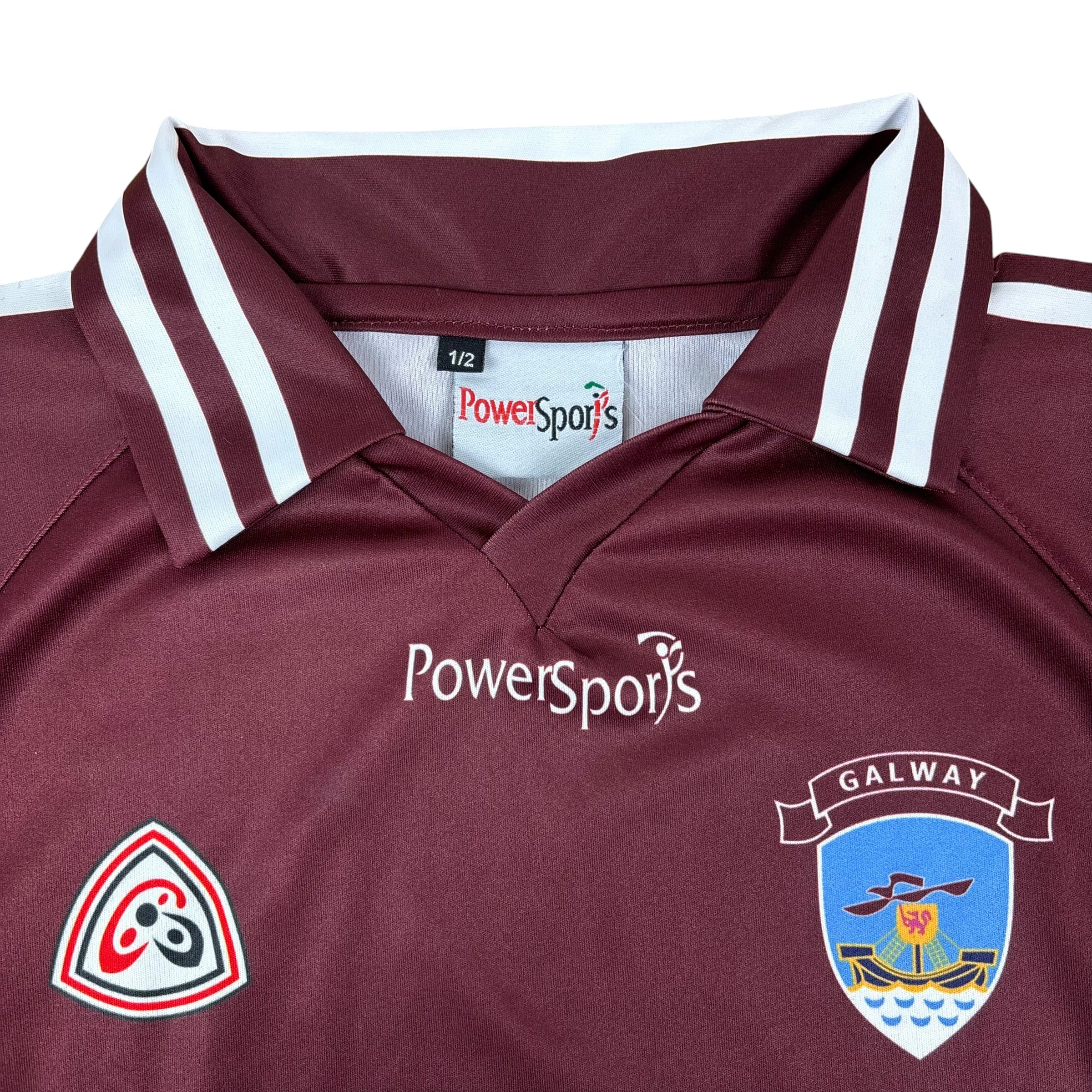 PowerSports Galway GAA Retro Home Jersey (6-7yrs)