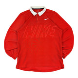 Nike SB Red LS Polo Shirt (L)
