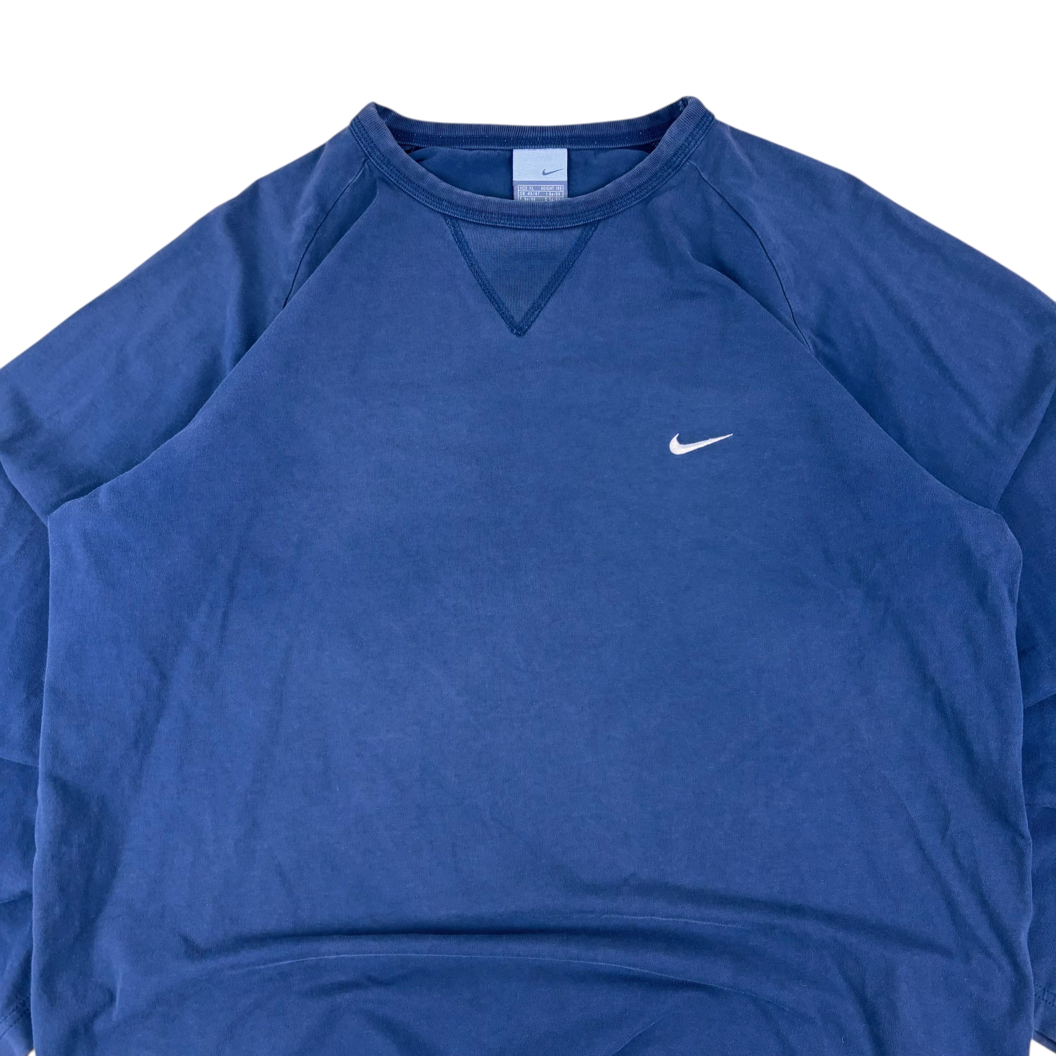 Nike Y2K Navy LS Tee (XL)