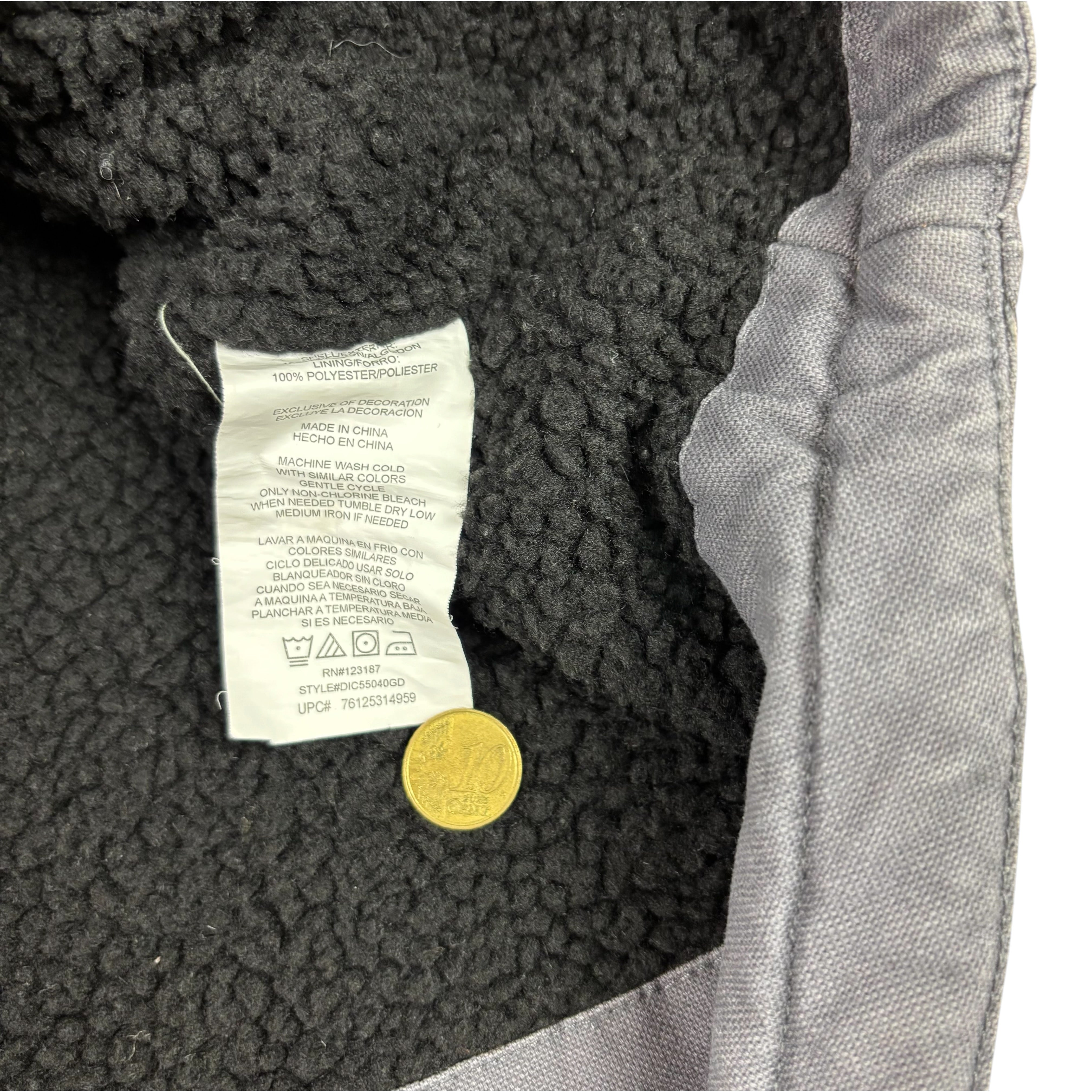 Dickies Fleece-Lined Gilet (XL)