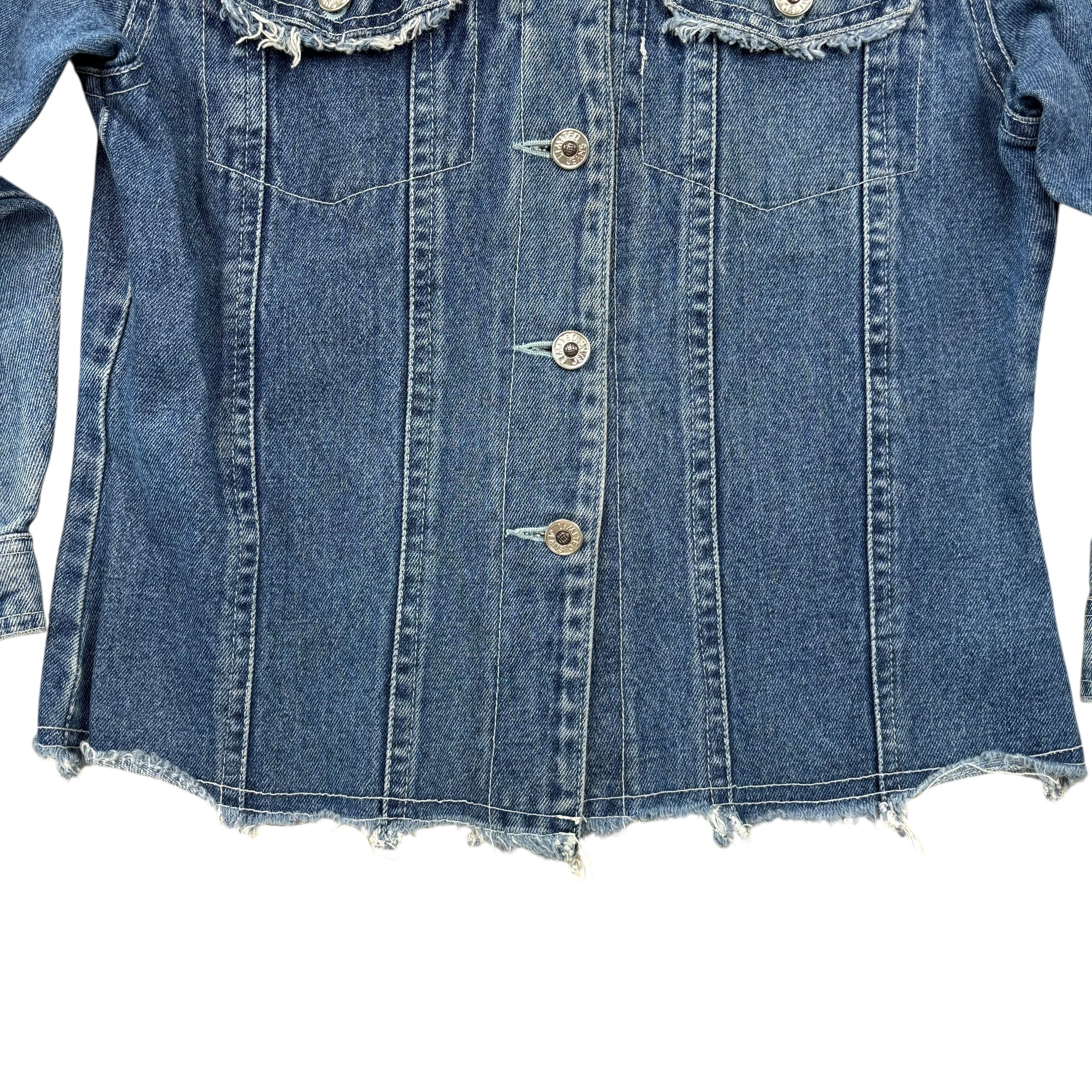 Wuzhou Vintage Cropped Denim Jacket (Women’s XS)