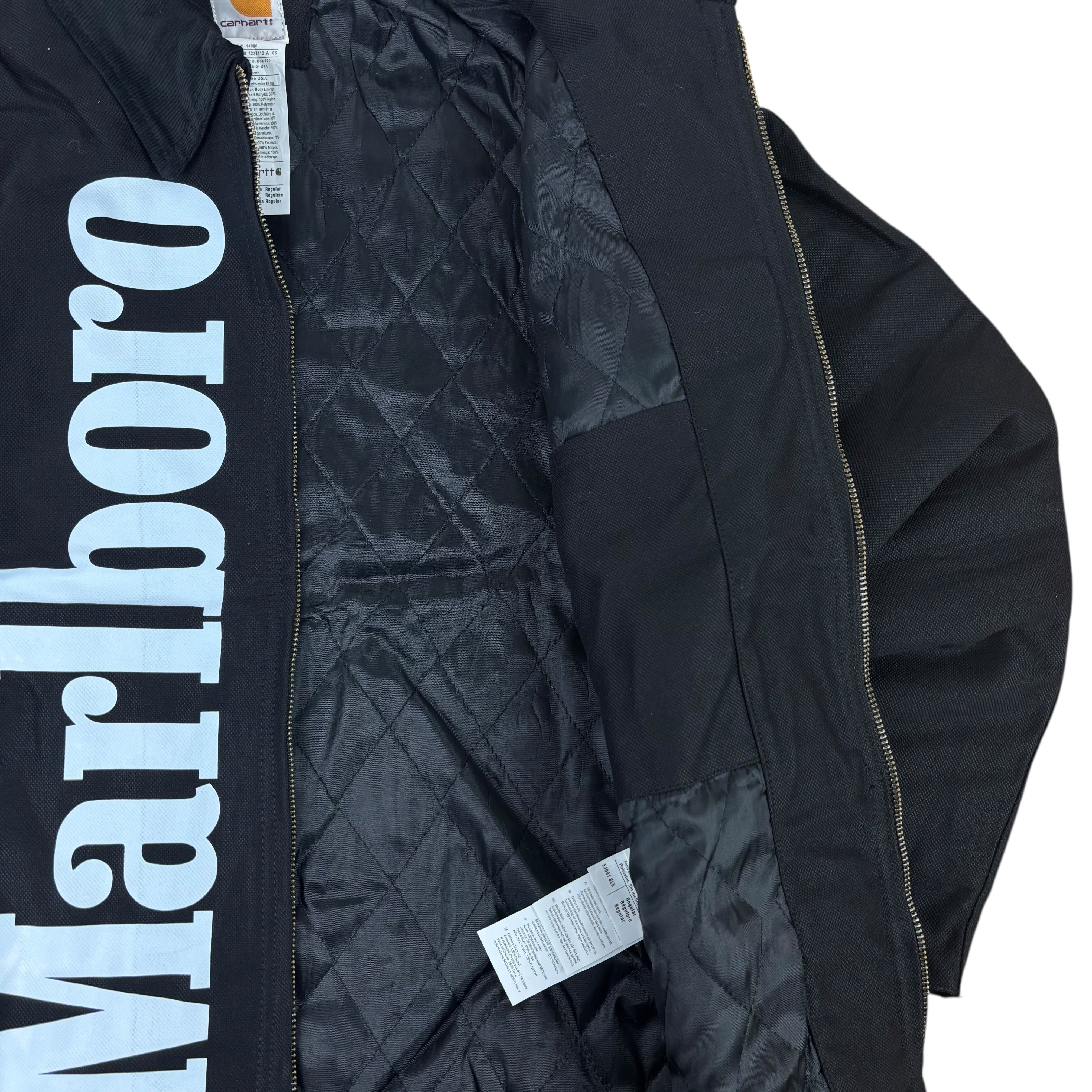 Carhartt Marlboro Black Reworked Detroit Jacket (M)