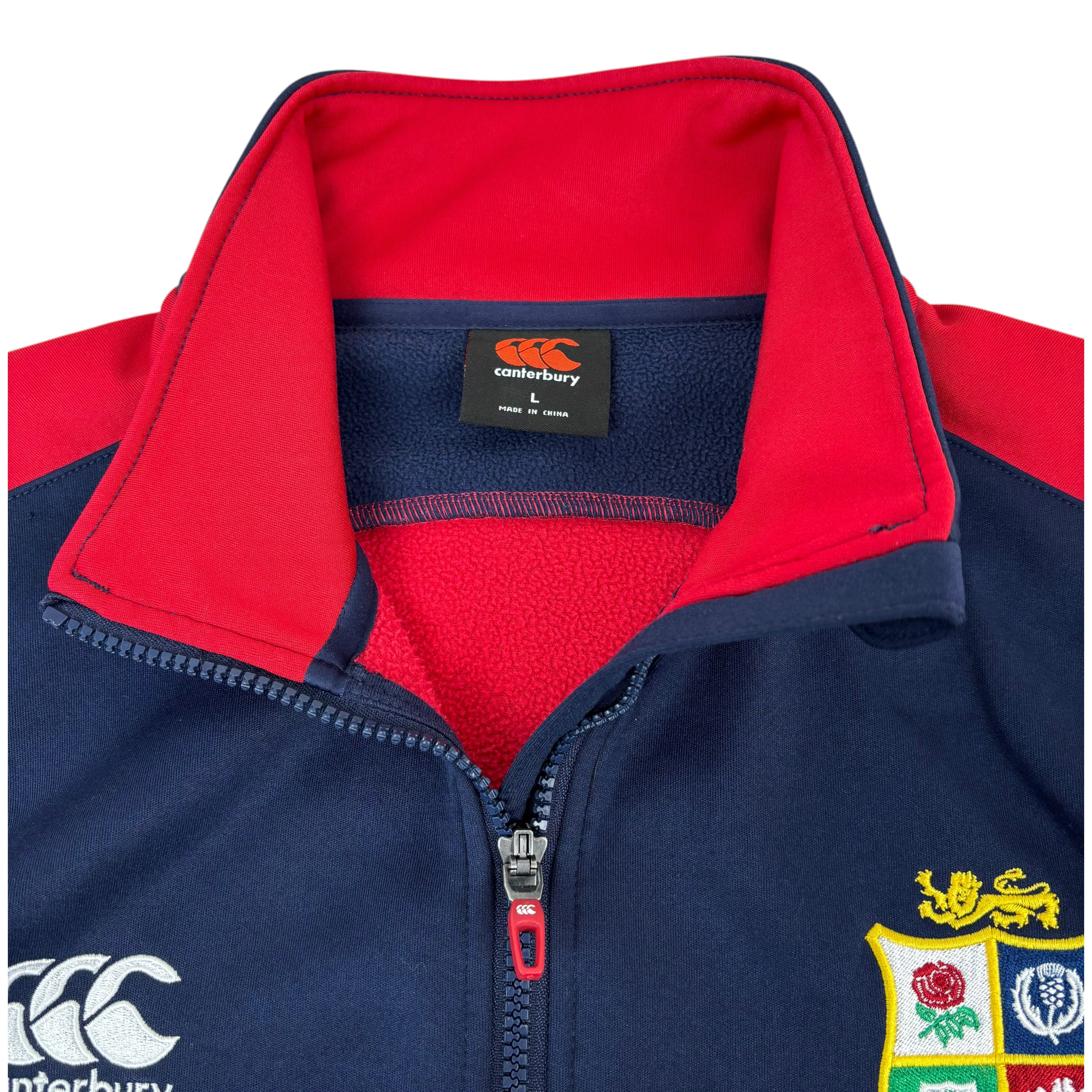 Canterbury British-Irish Lions 2017 New Zealand Tour Q-Zip Track Jacket (L)