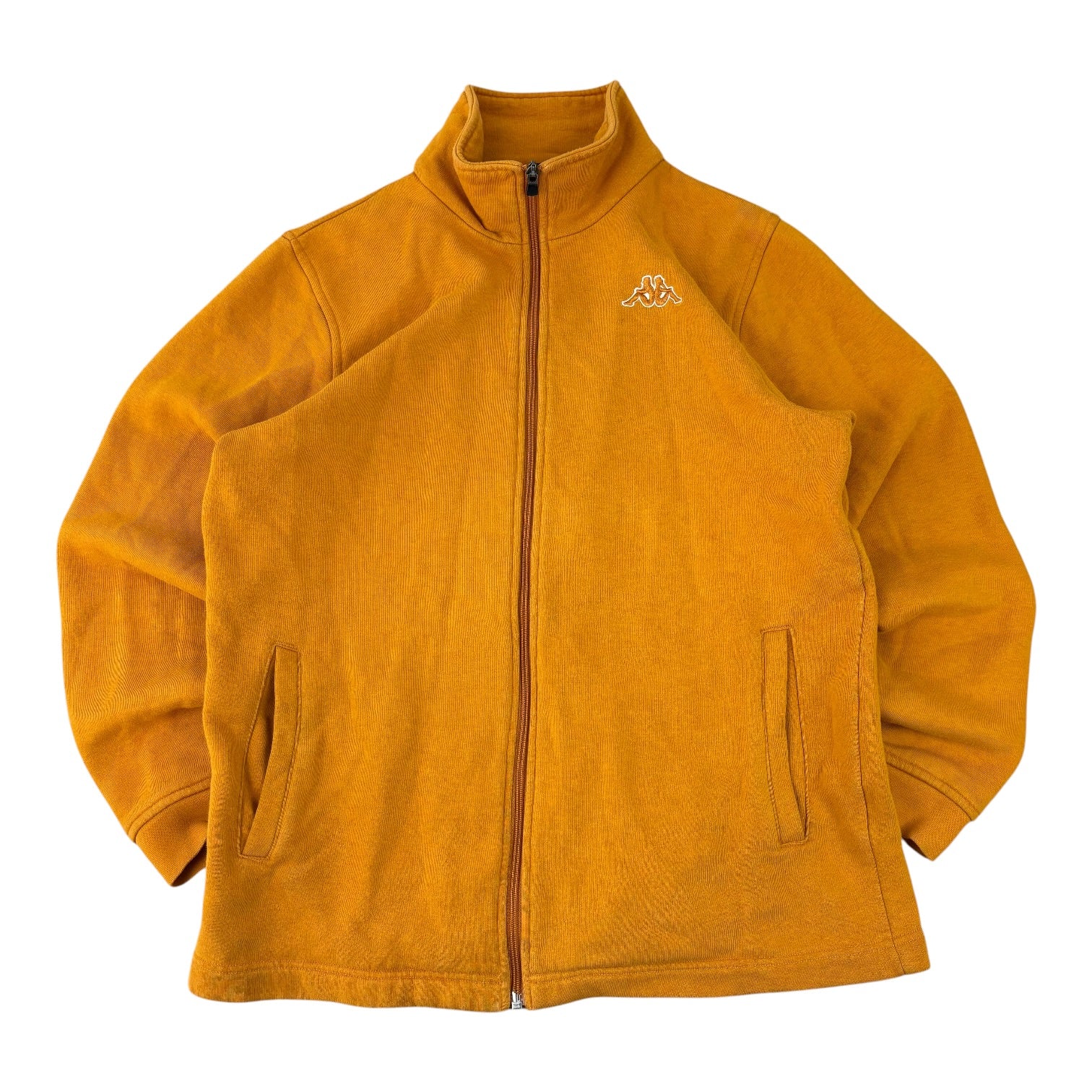 Kappa Y2K Yellow Track Jacket (M)
