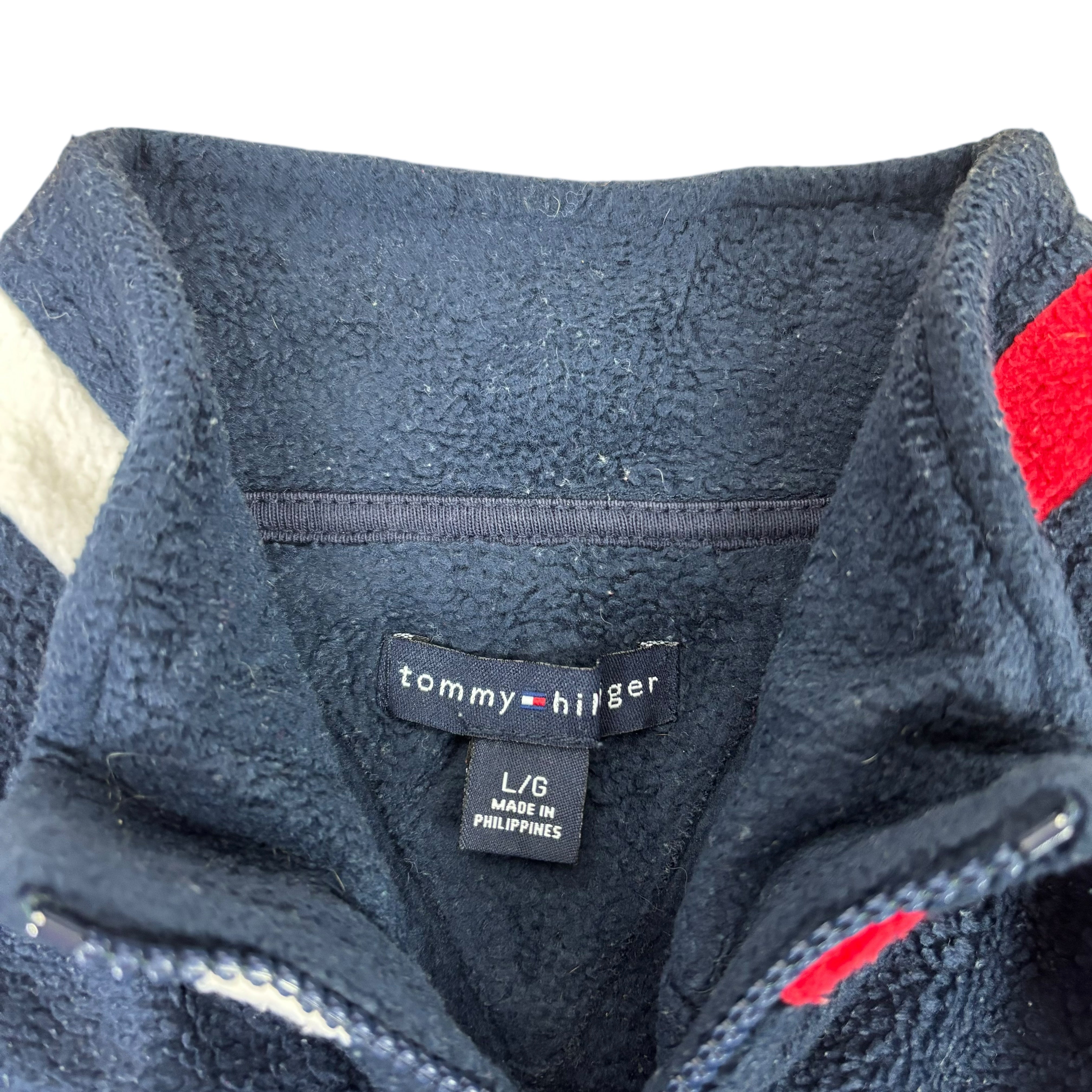 Tommy Hilfiger Y2K Navy Q-Zip Fleece (Women’s L)