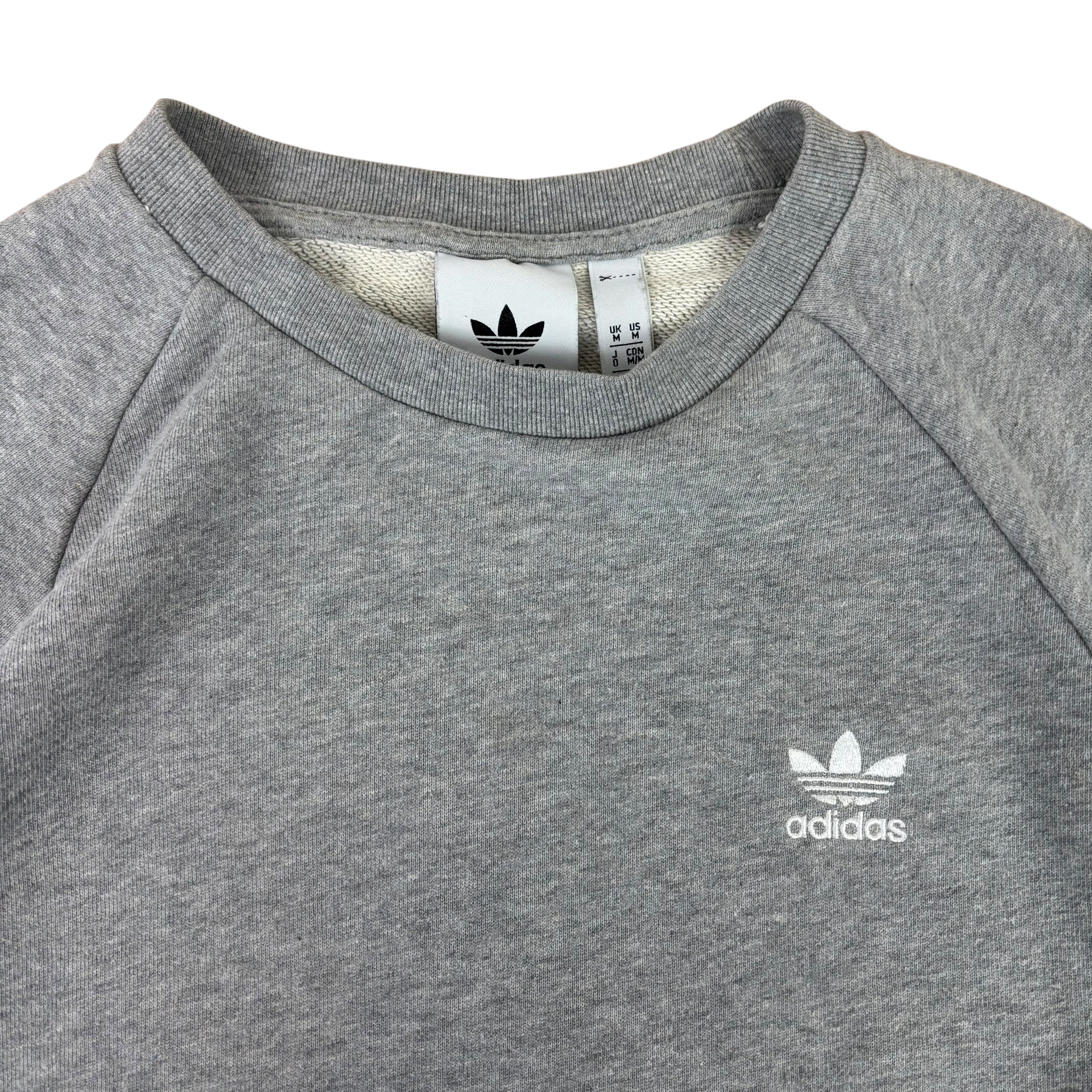 Adidas Originals Grey Logo Sweater (M)