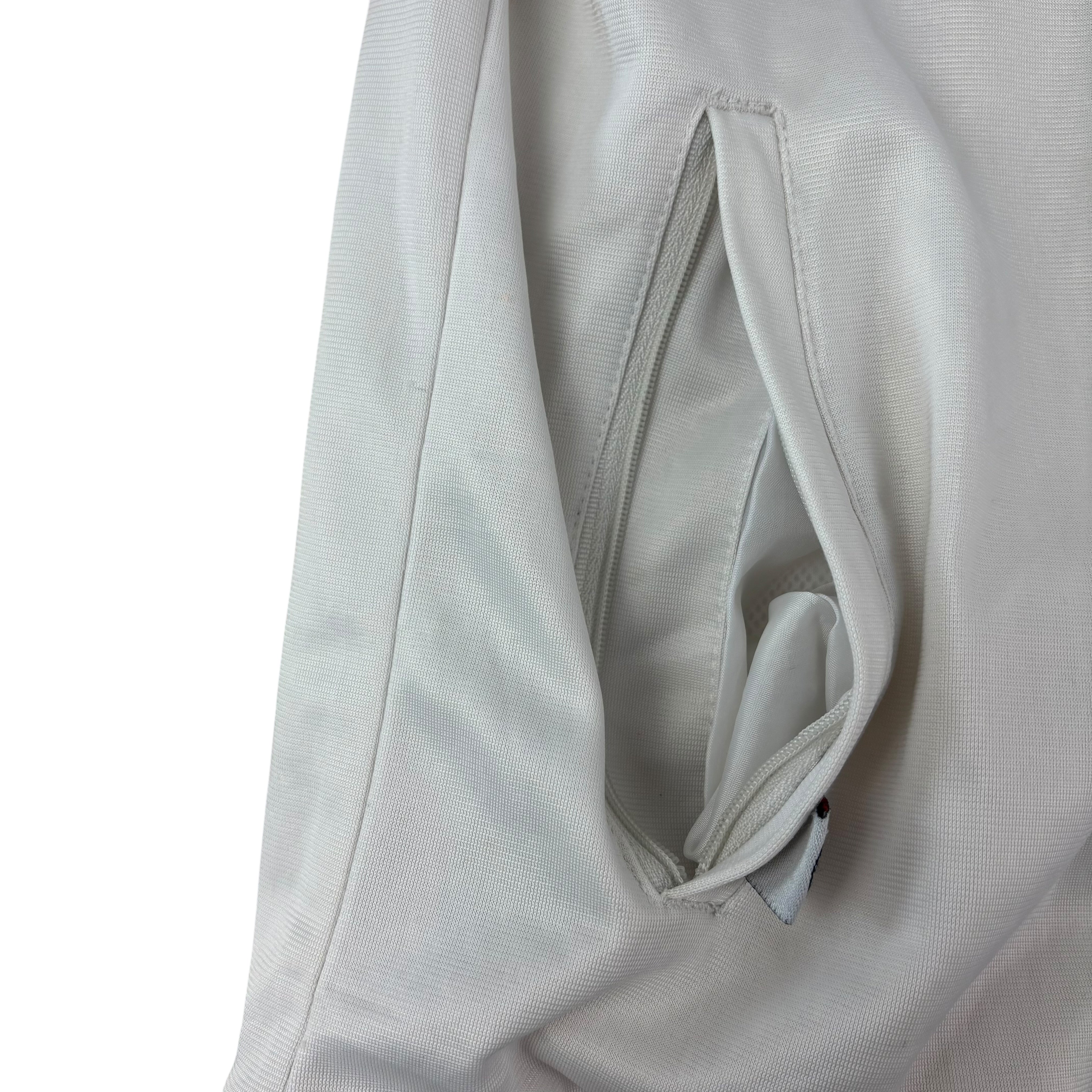 Adidas Y2K White Track Jacket (Women’s L)