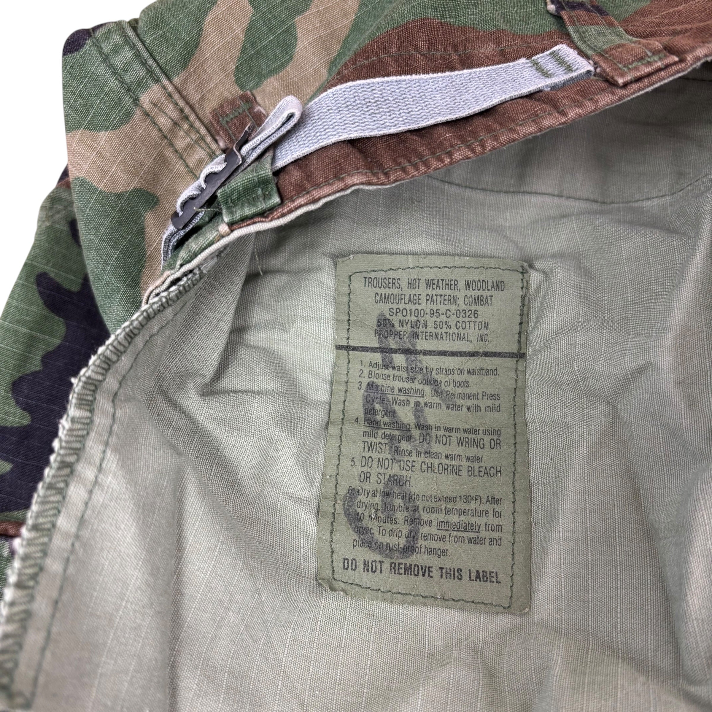 Propper International United States Military BDU Hot Weather Woodland Camo DPM Combat Trousers (S)