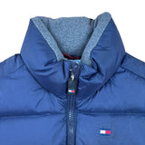 Tommy Hilfiger Navy Logo Puffer Gilet (Women’s XS)