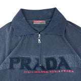 Prada Sport Q-Zip Polo Shirt (M)