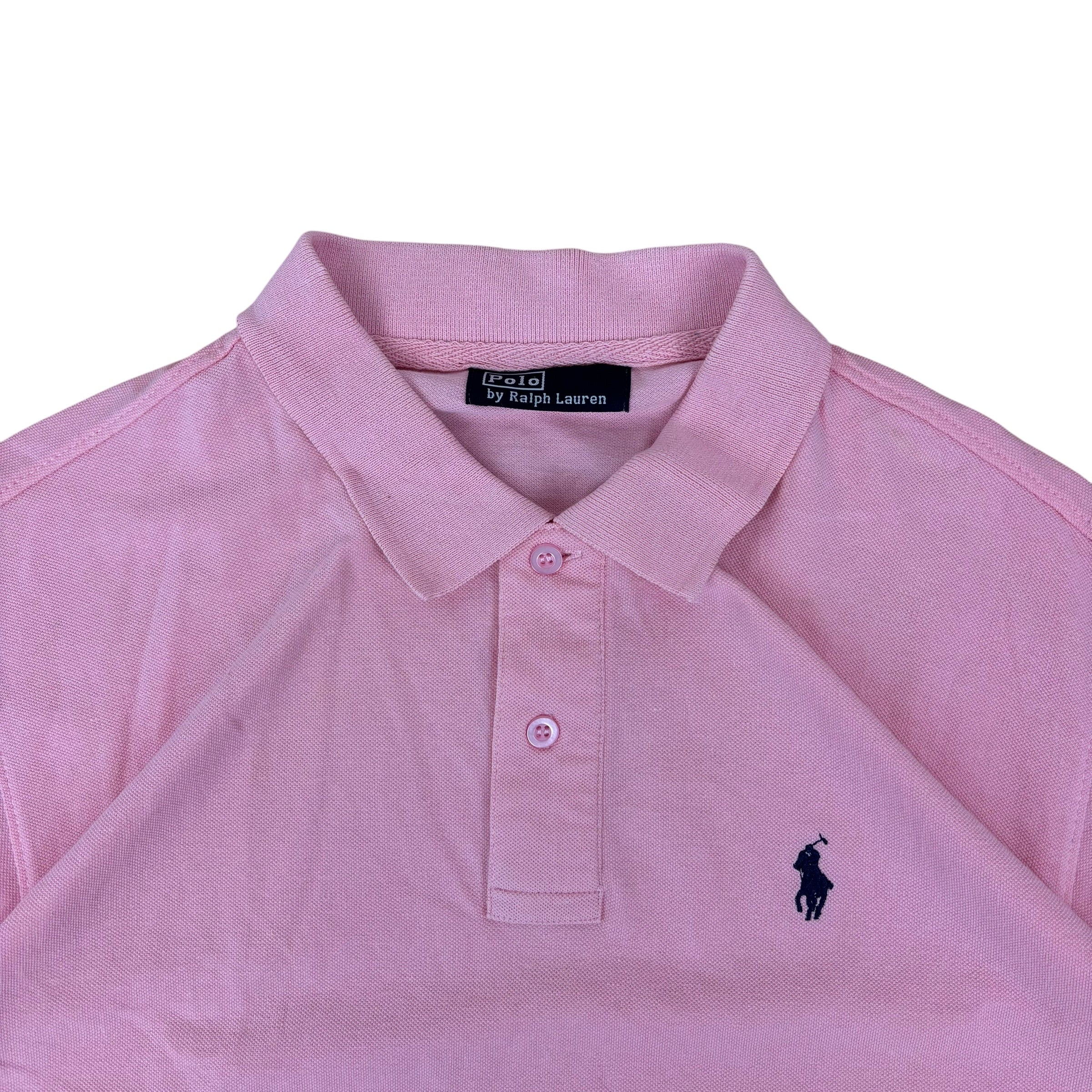 Ralph Lauren Pink Polo Shirt (L)