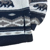 Old Navy Vintage Bear Pattern Fleece (M)