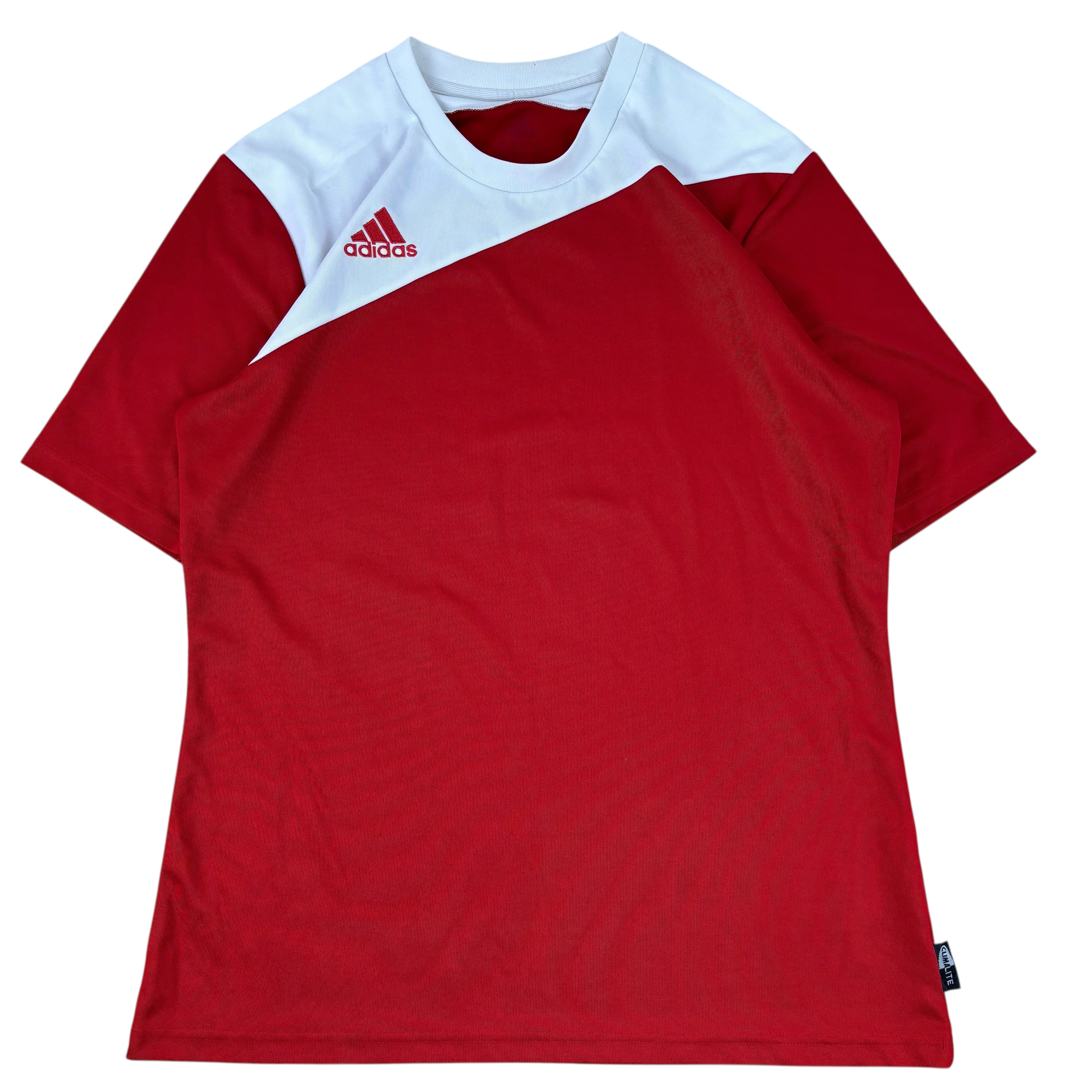 Adidas Red Y2K ClimaLite Training Tee (M)