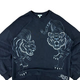 Kenzo Black Y2K Tiger Sweater (M)