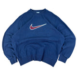 Nike Navy Swoosh Sweater (M)