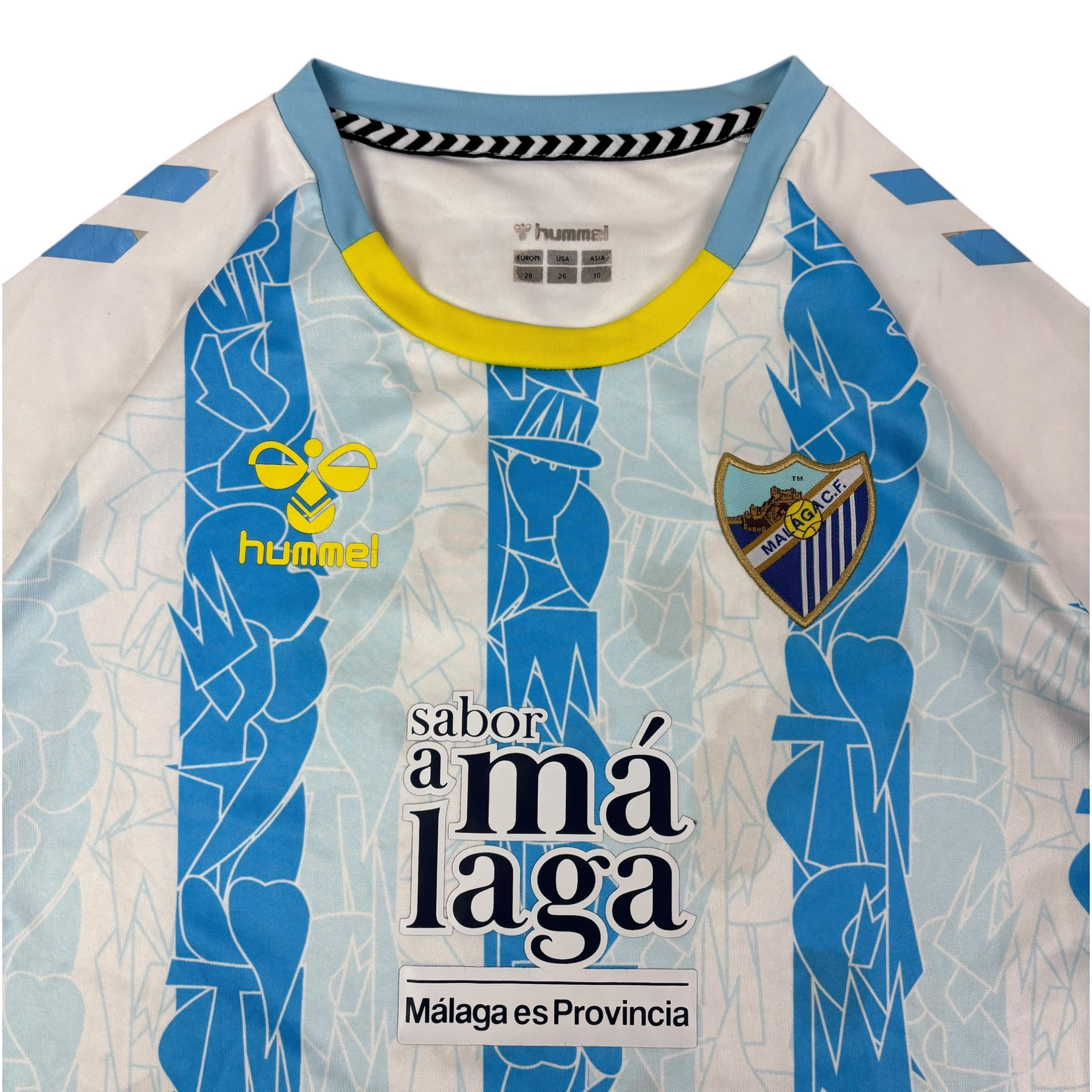Hummel Malaga FC 2024/25 Home Jersey (XS)
