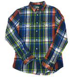 Lee Pearl Snap Flannel Shirt (S)