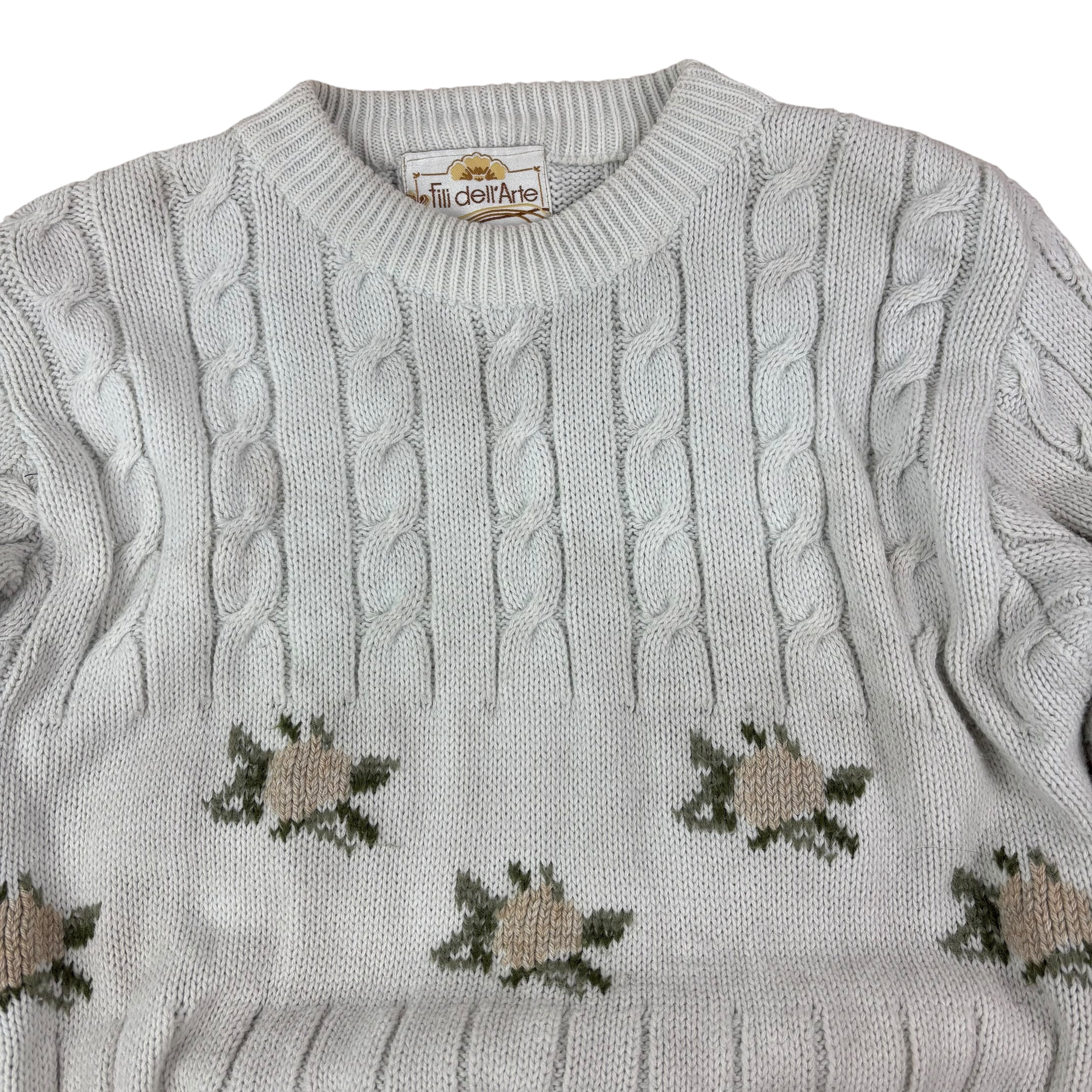 Fili dell’Arte Vintage Knitted Sweater (Women’s M)