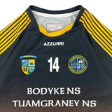 Azzurri Bodyke Tuamgraney NS GAA 2020s No.14 Home Jersey (S)