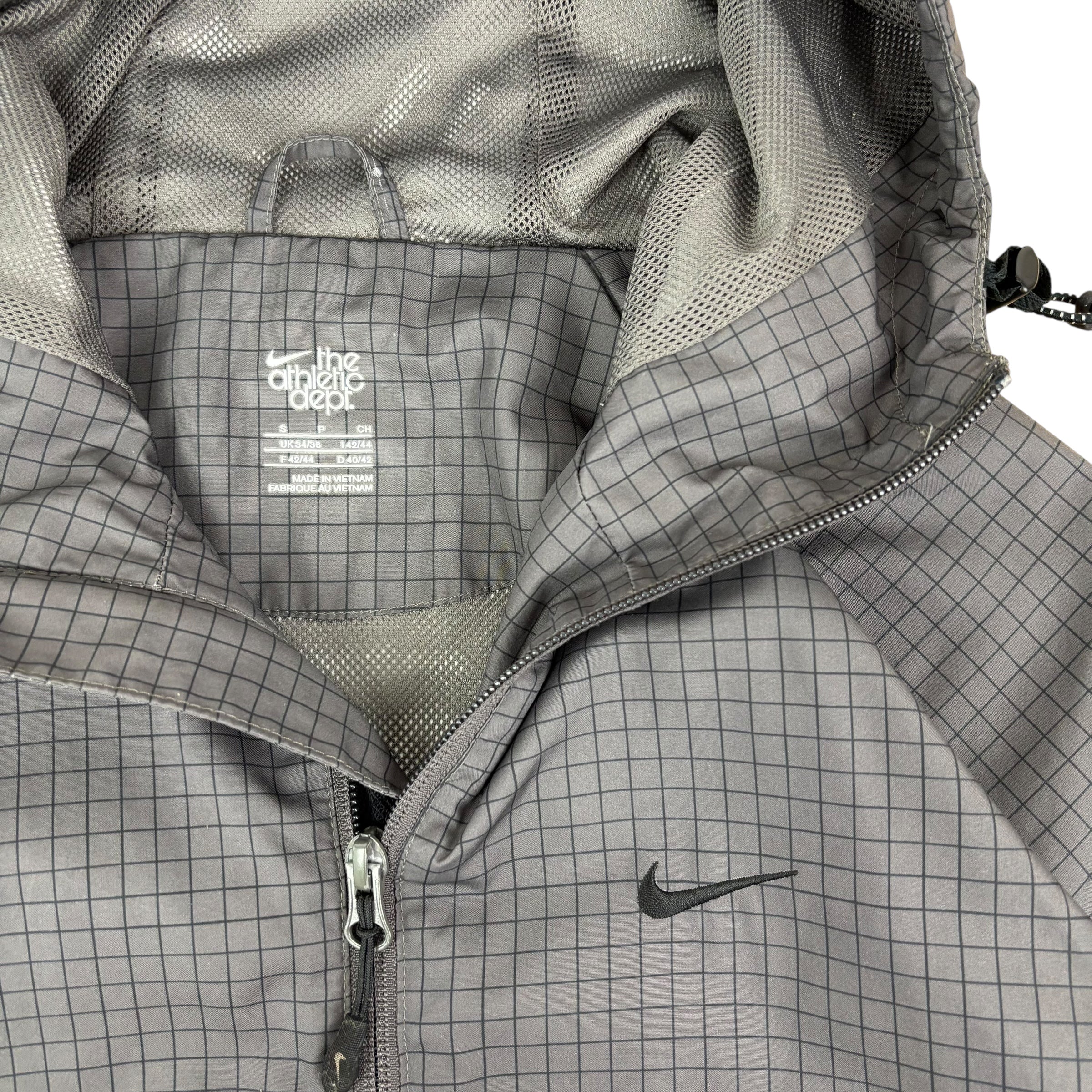Nike Athletic Dept. Y2K Technical Grid Windbreaker (S)
