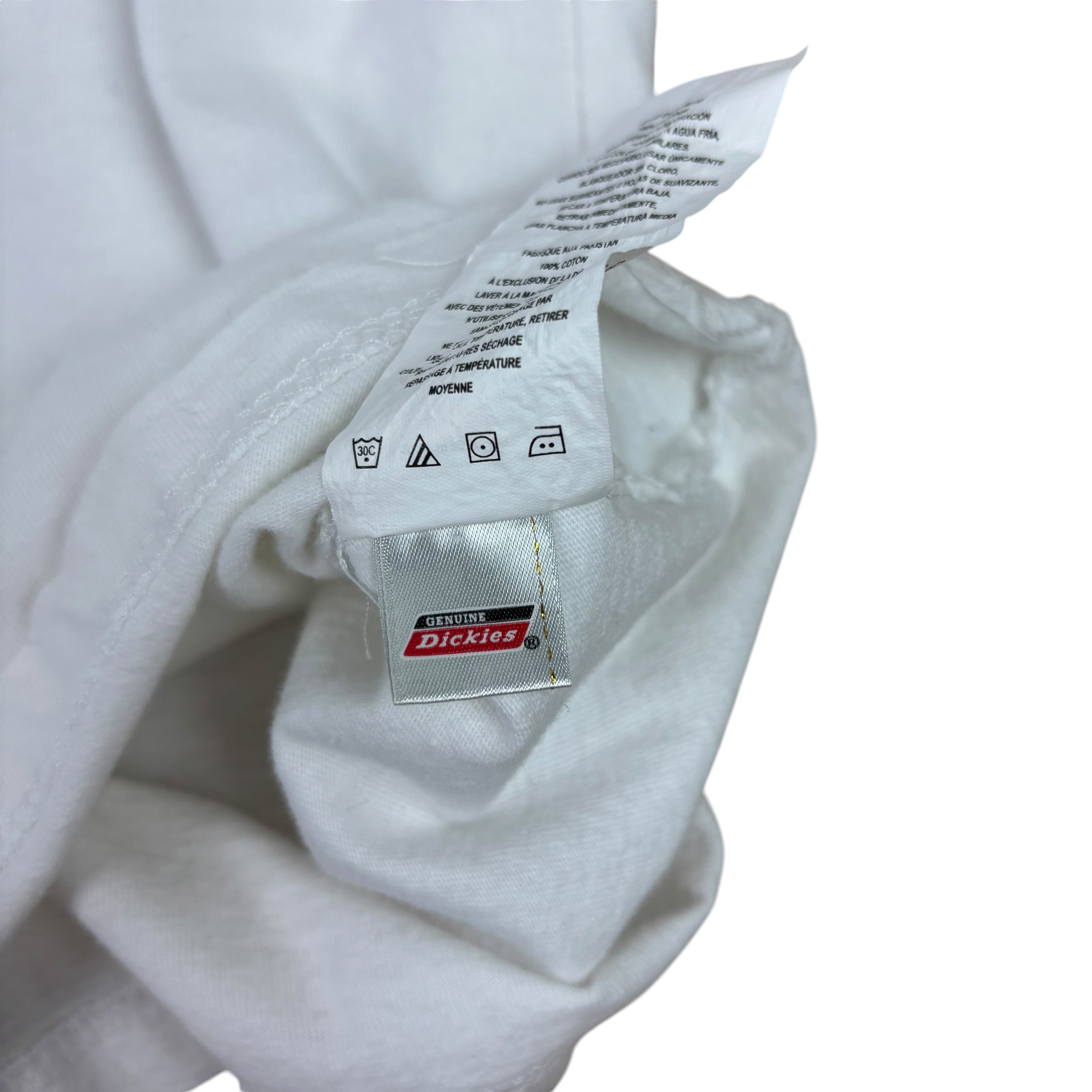 Dickies White Pocket Tee (L)