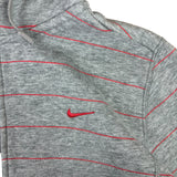 Nike Y2K Red Striped Hoodie (Women’s M)