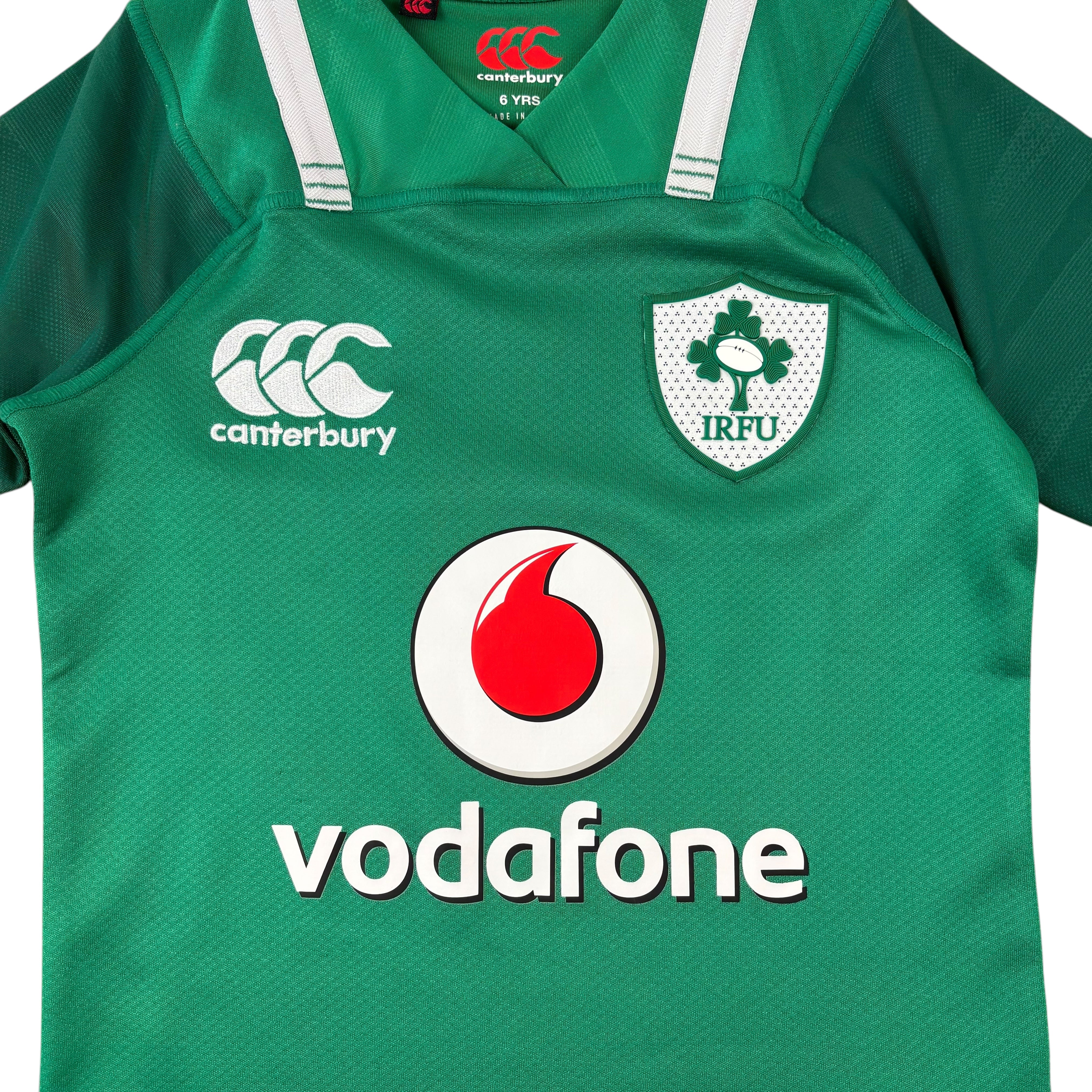 Canterbury Ireland Rugby IRFU 2017/18 Home Jersey (6yrs)