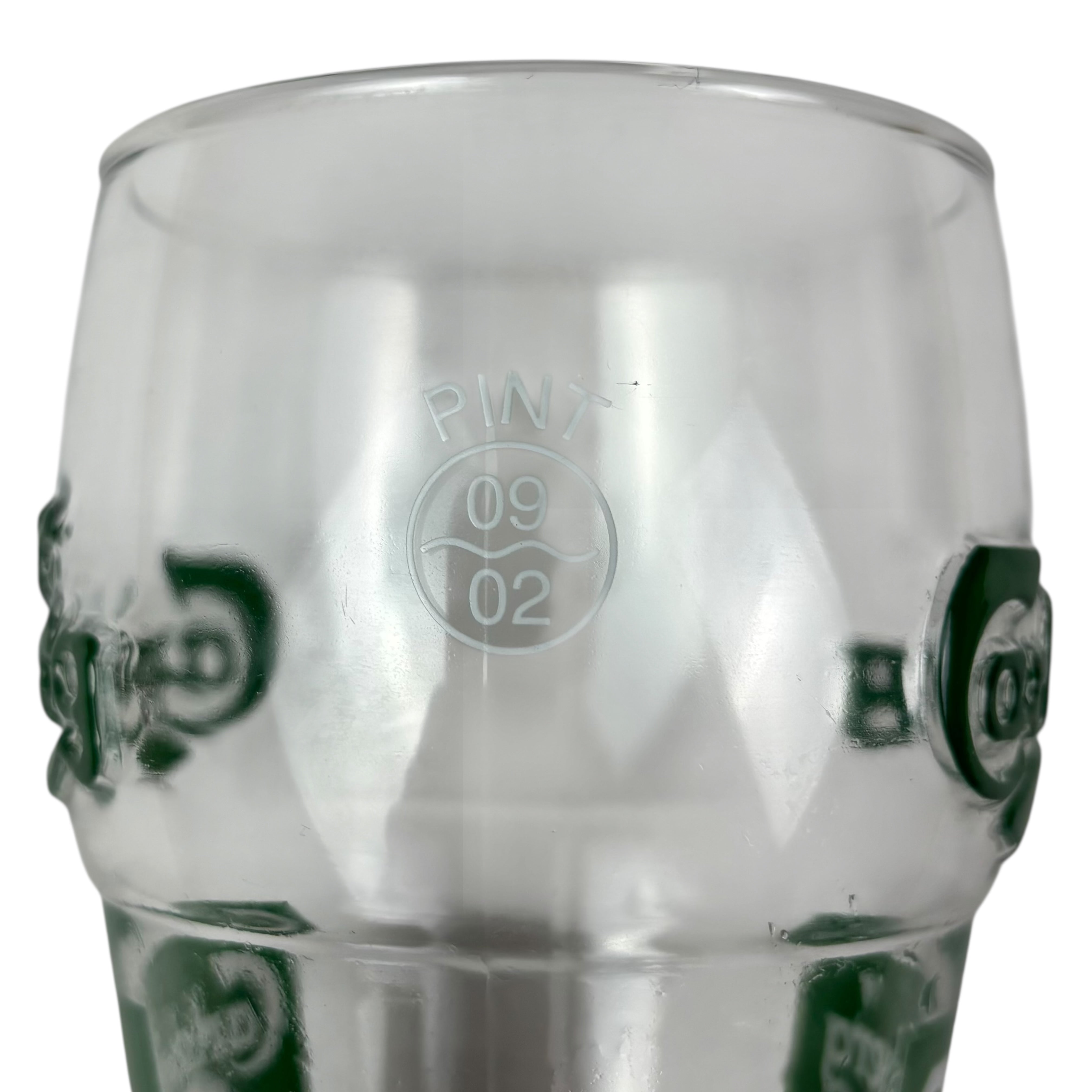 Carlsberg Official Beer to the Irish Team 2002 Collectible Pint Glass