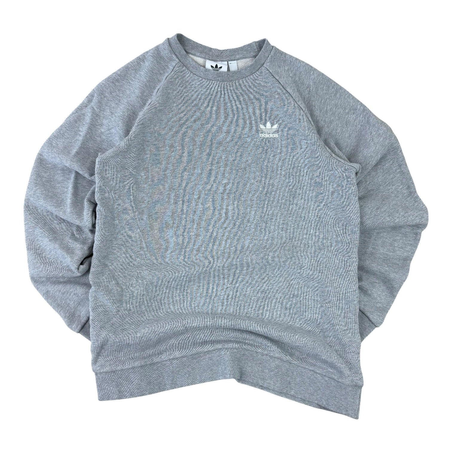 Adidas Grey Logo Sweater (S)