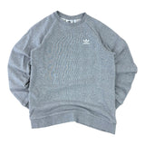 Adidas Grey Logo Sweater (S)