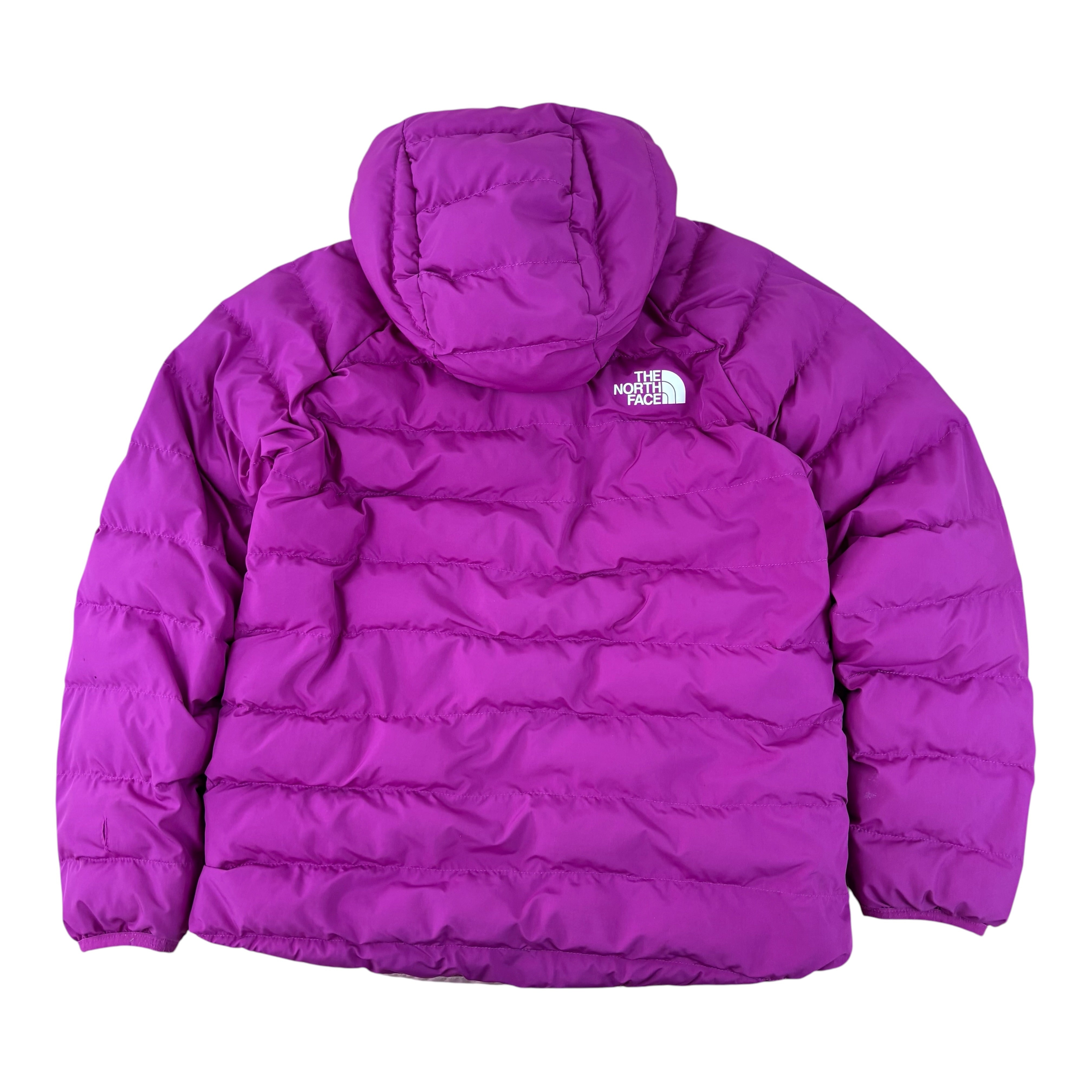 The North Face Pink & Purple Reversible Puffer Jacket (12yrs)