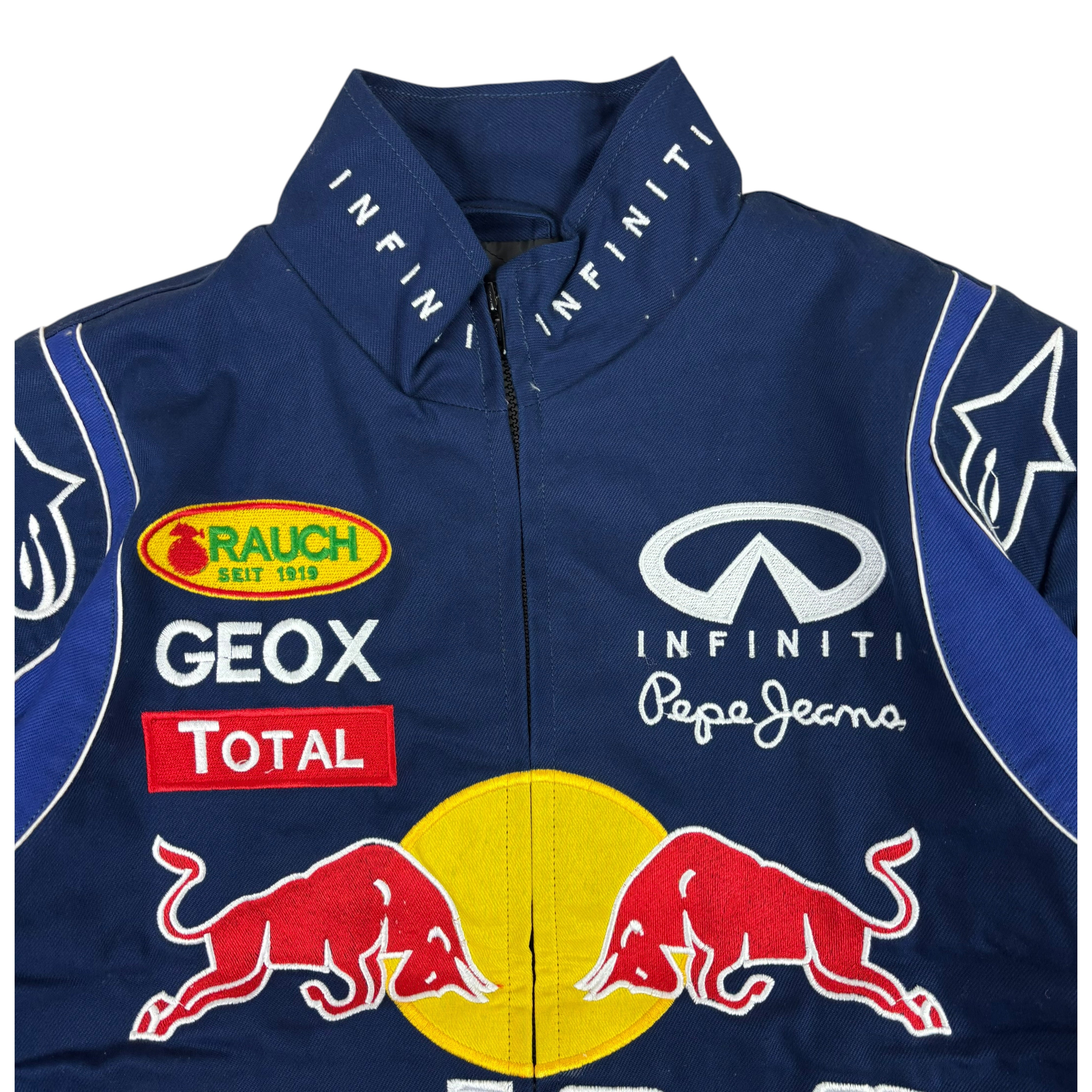 JHDesign NASCAR RedBull Infiniti Racing Jacket (L-XL)