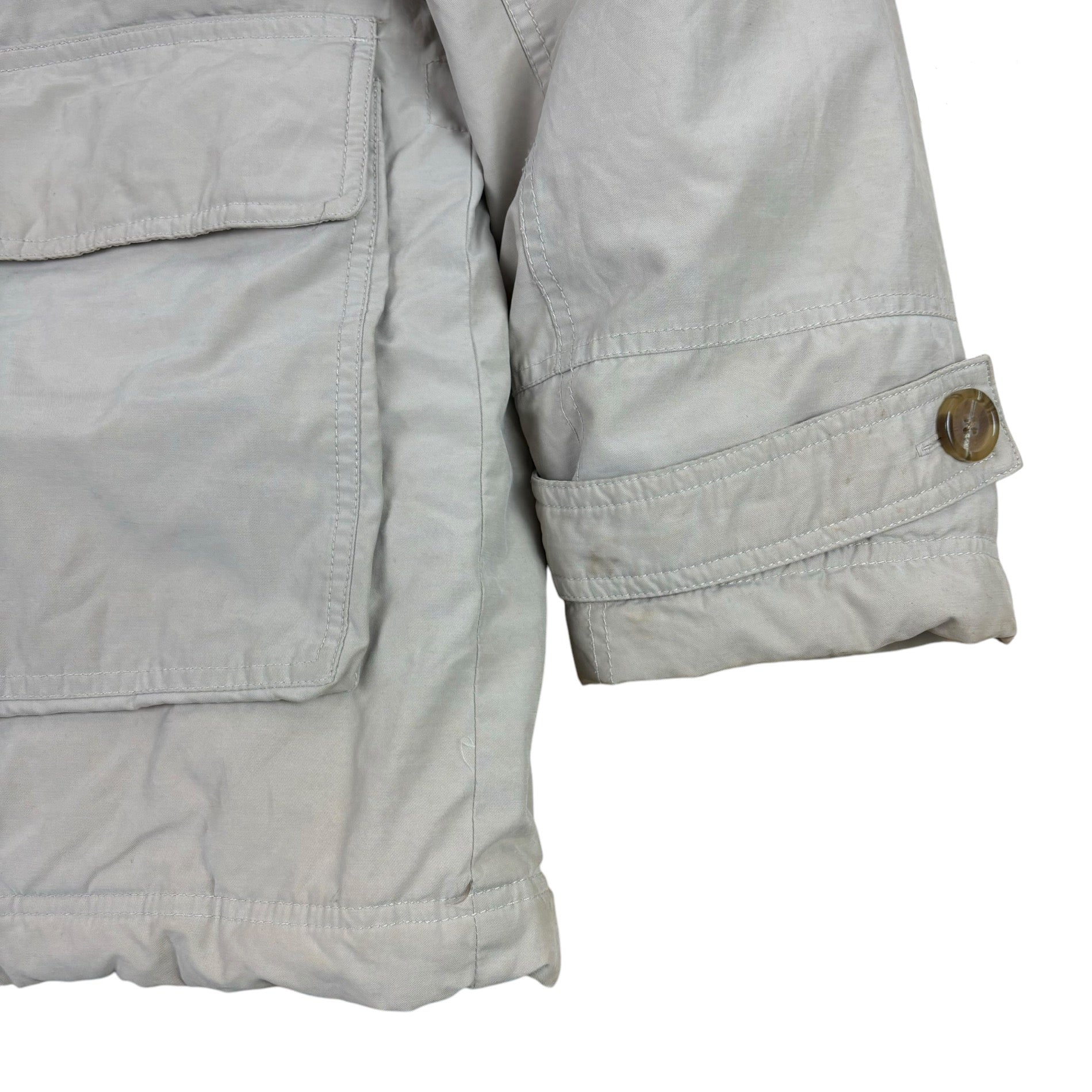 Tommy Hilfiger Beige Parka Puffer (XL)