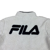 FILA Cream Q-Zip Cropped Fleece (Women’s L)