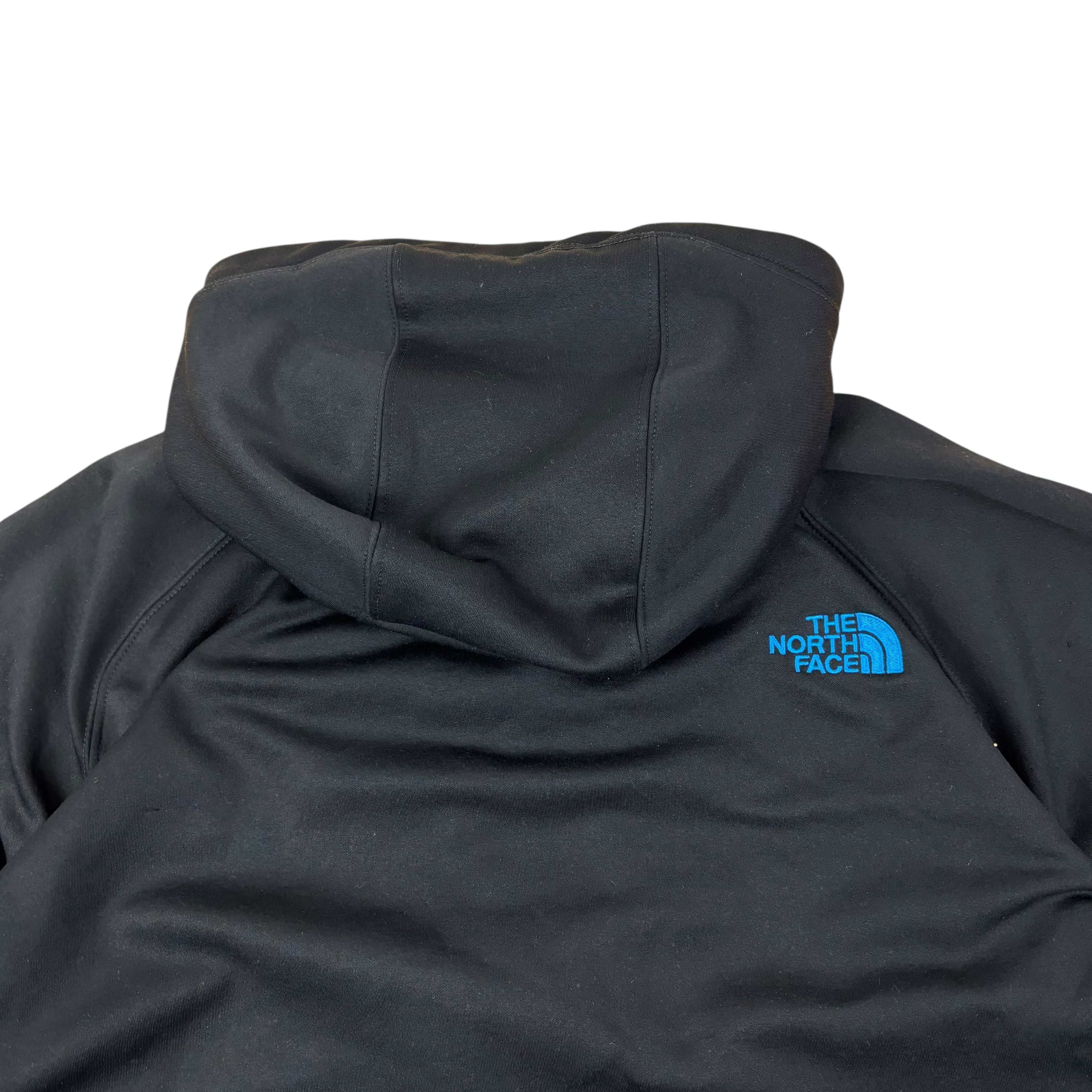 The North Face Black & Blue Fleece Hoodie (M)