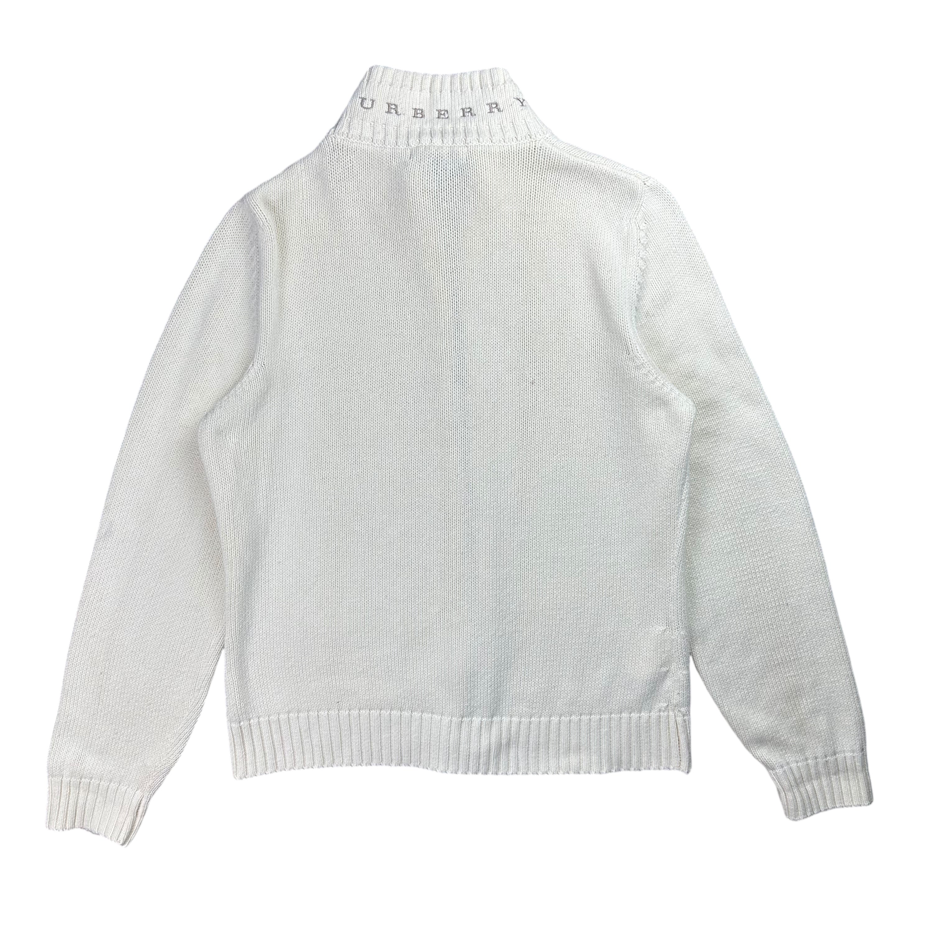 Burberry Knitted Zipped Sweater (Women’s M)