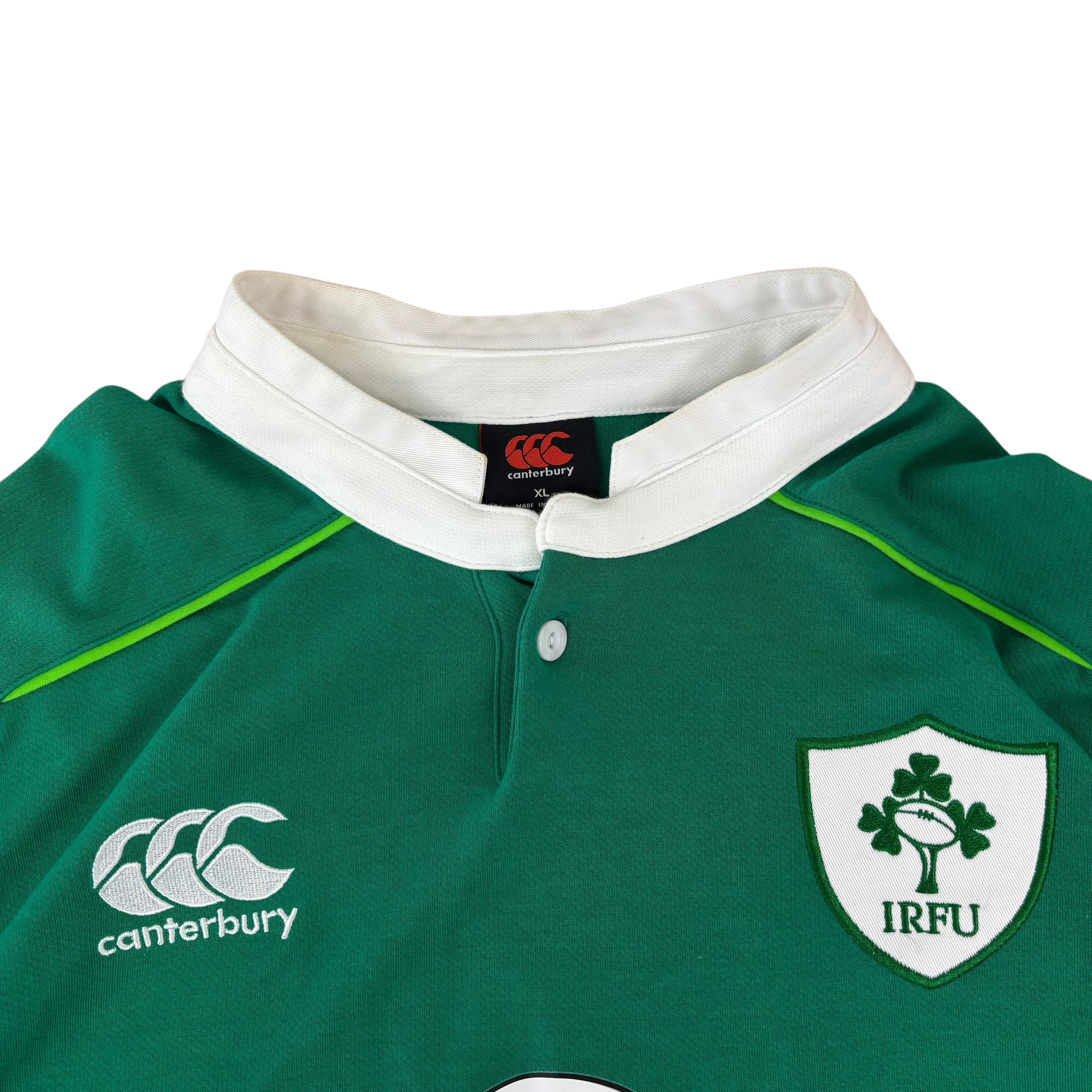 Canterbury Ireland Rugby IRFU 2016/17 LS Home Jersey (XL)