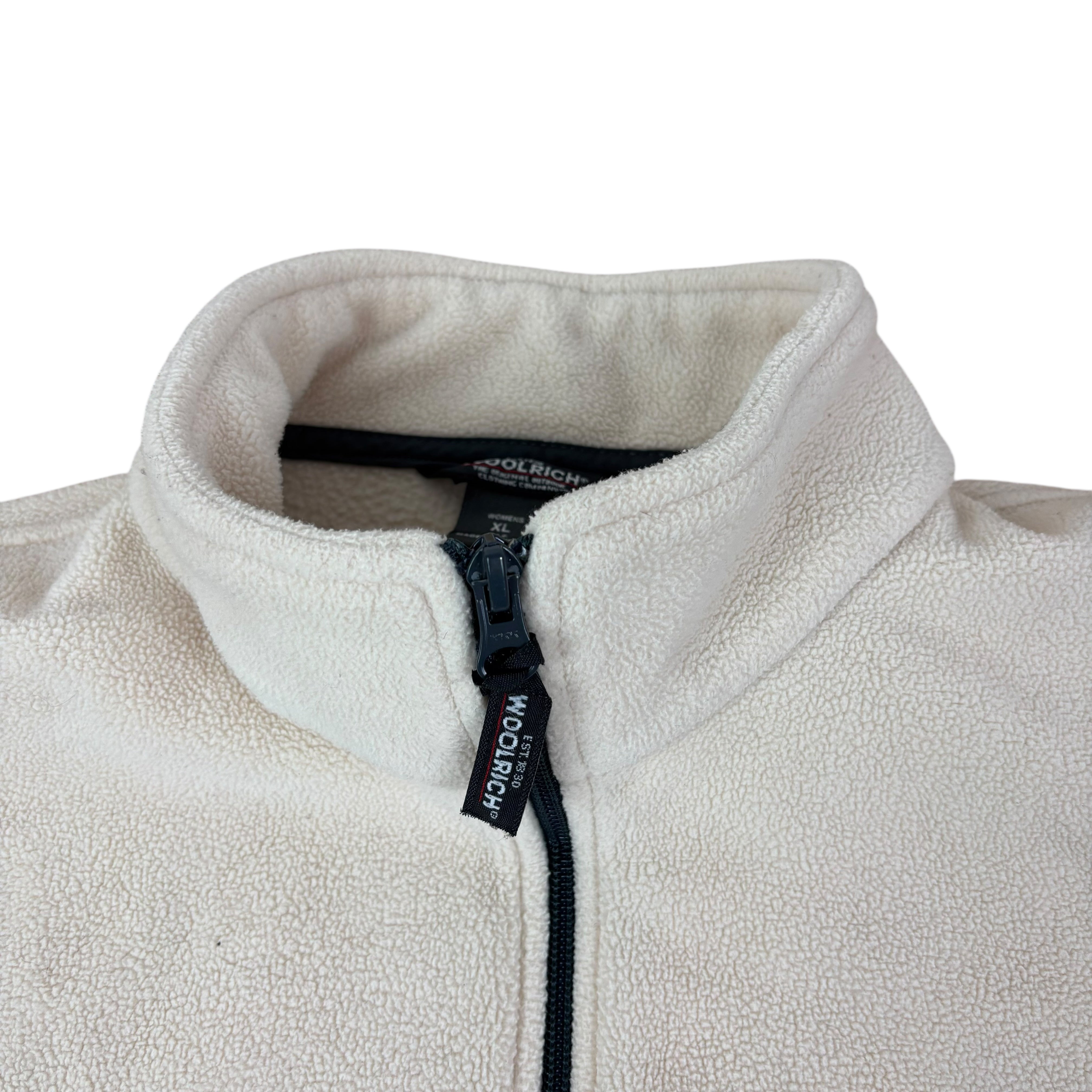 Woolrich Cream Fleece Gilet (Women’s XL)