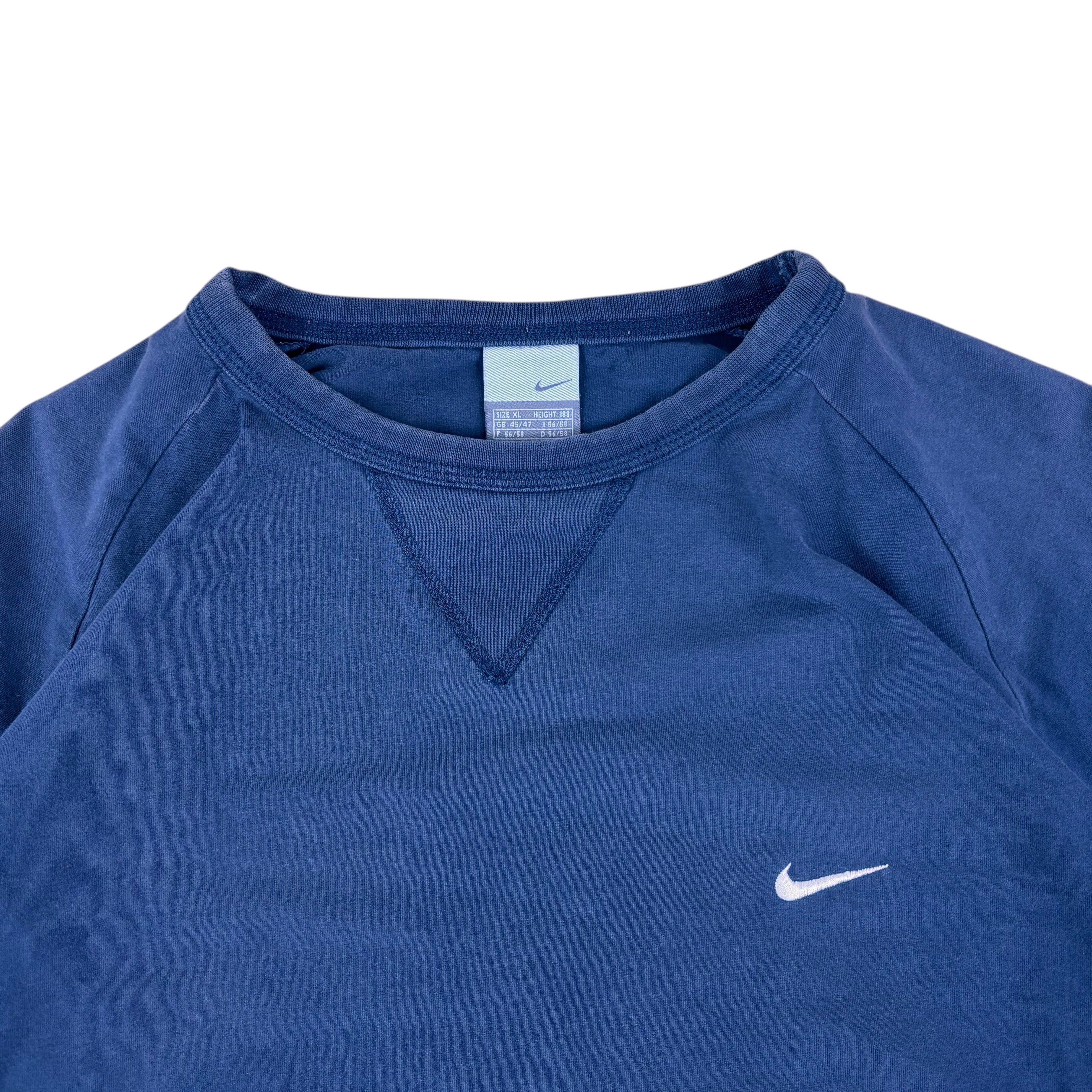Nike Y2K Navy LS Tee (XL)