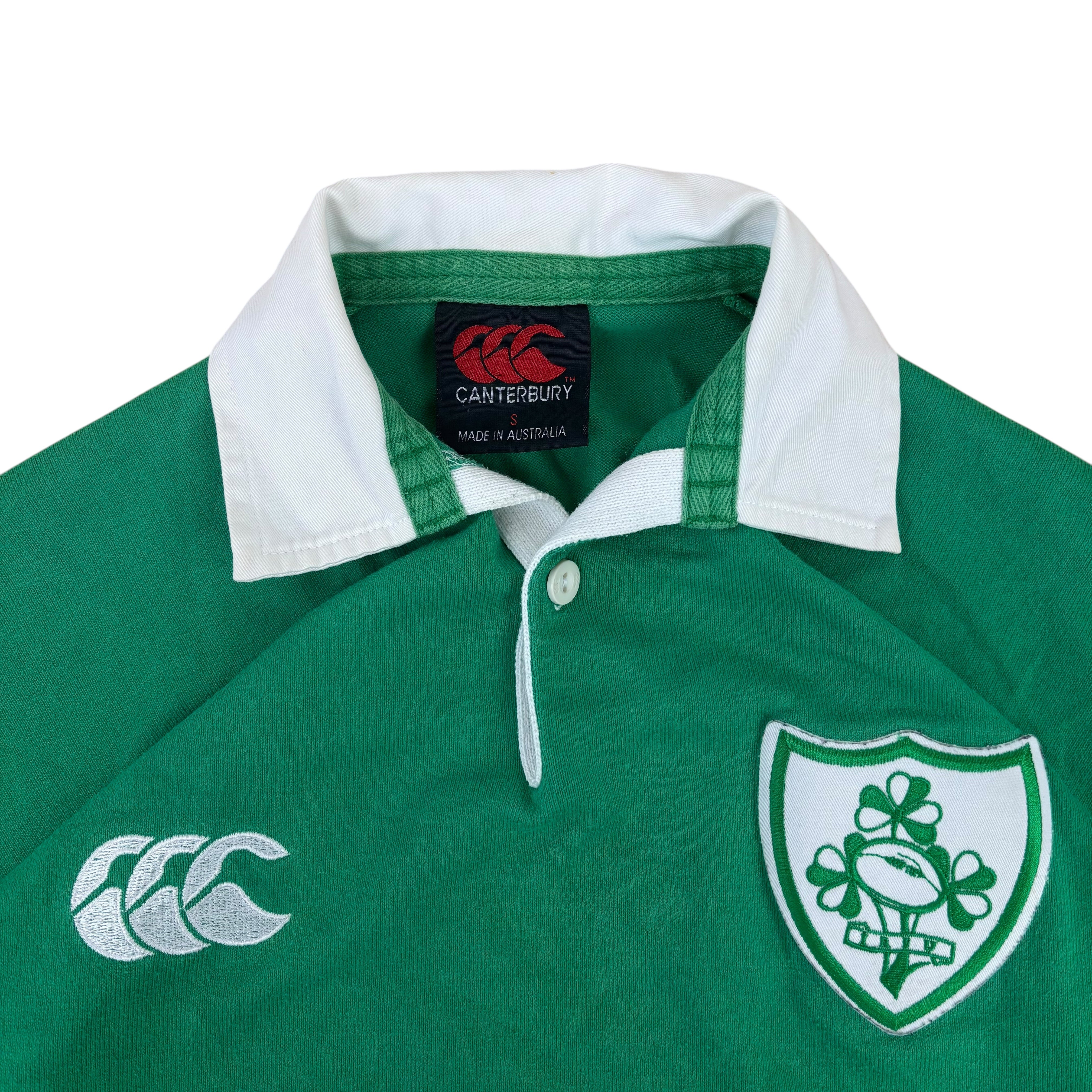 Canterbury Ireland Rugby IRFU 2000/01 Home Jersey (S)